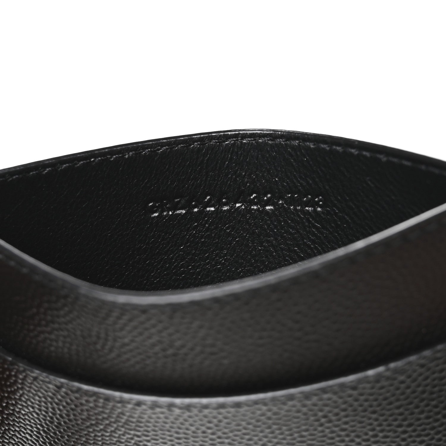 Grain De Poudre Card Case Black