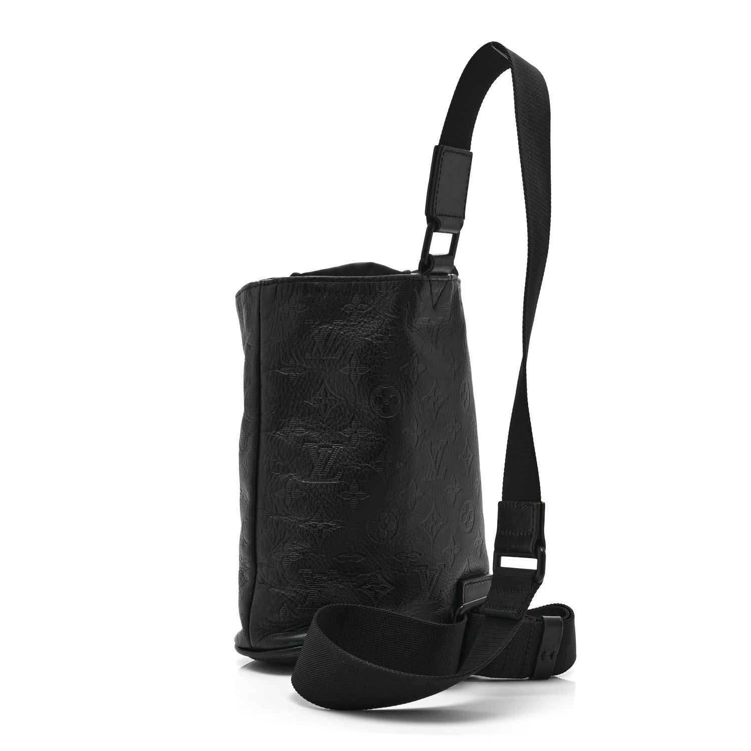 Monogram Shadow Chalk Slingbag  Black