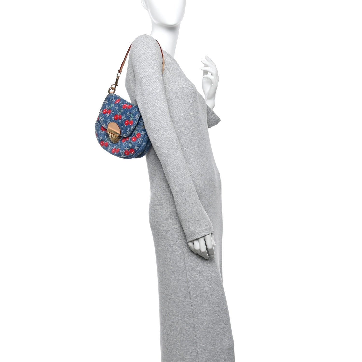 LV X TM Monogram Denim Cerises Sunset