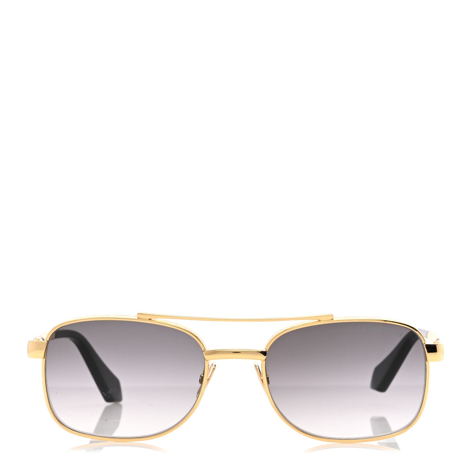 Metal Square Sunglasses Z2207U Gold
