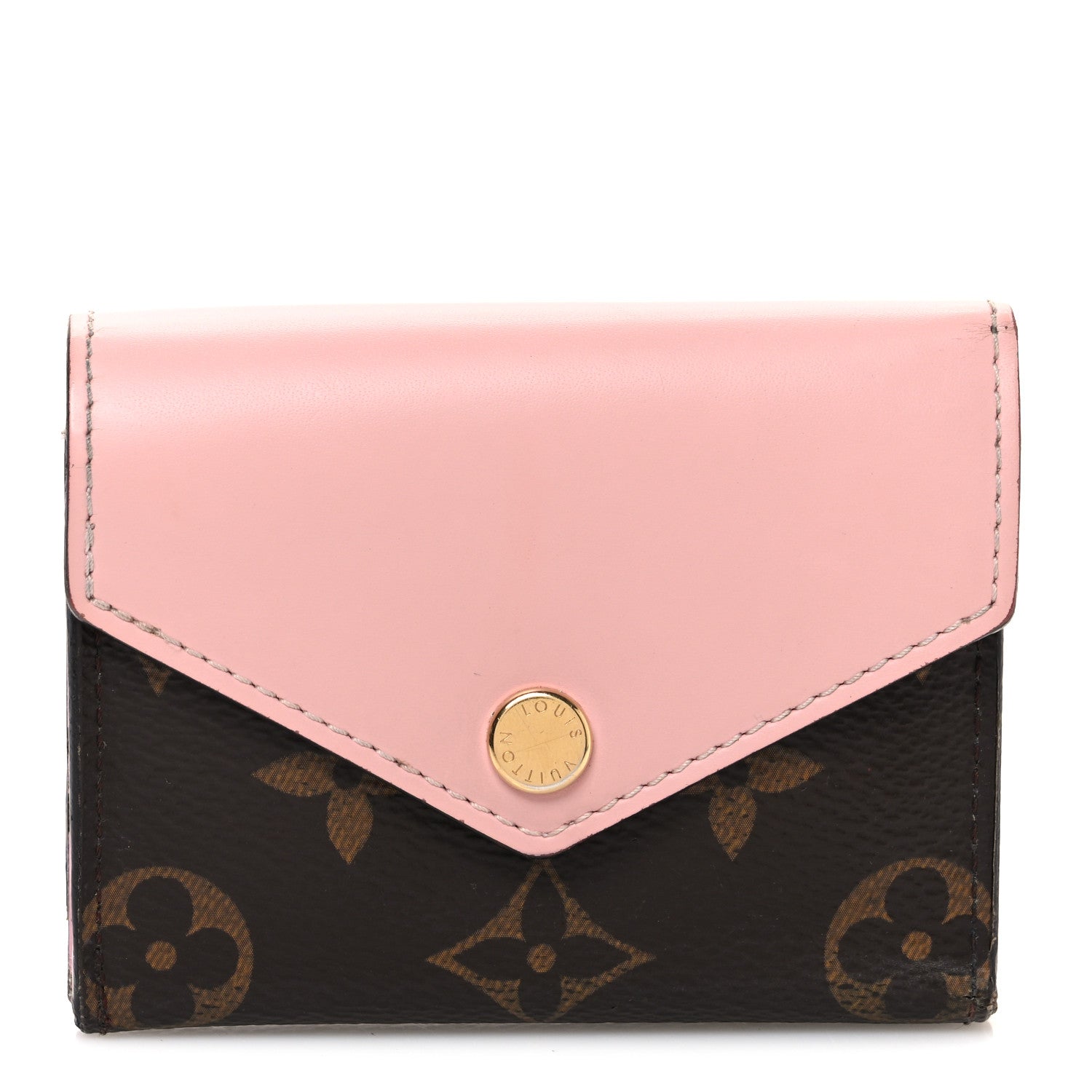 Monogram Zoe Wallet Rose Ballerine