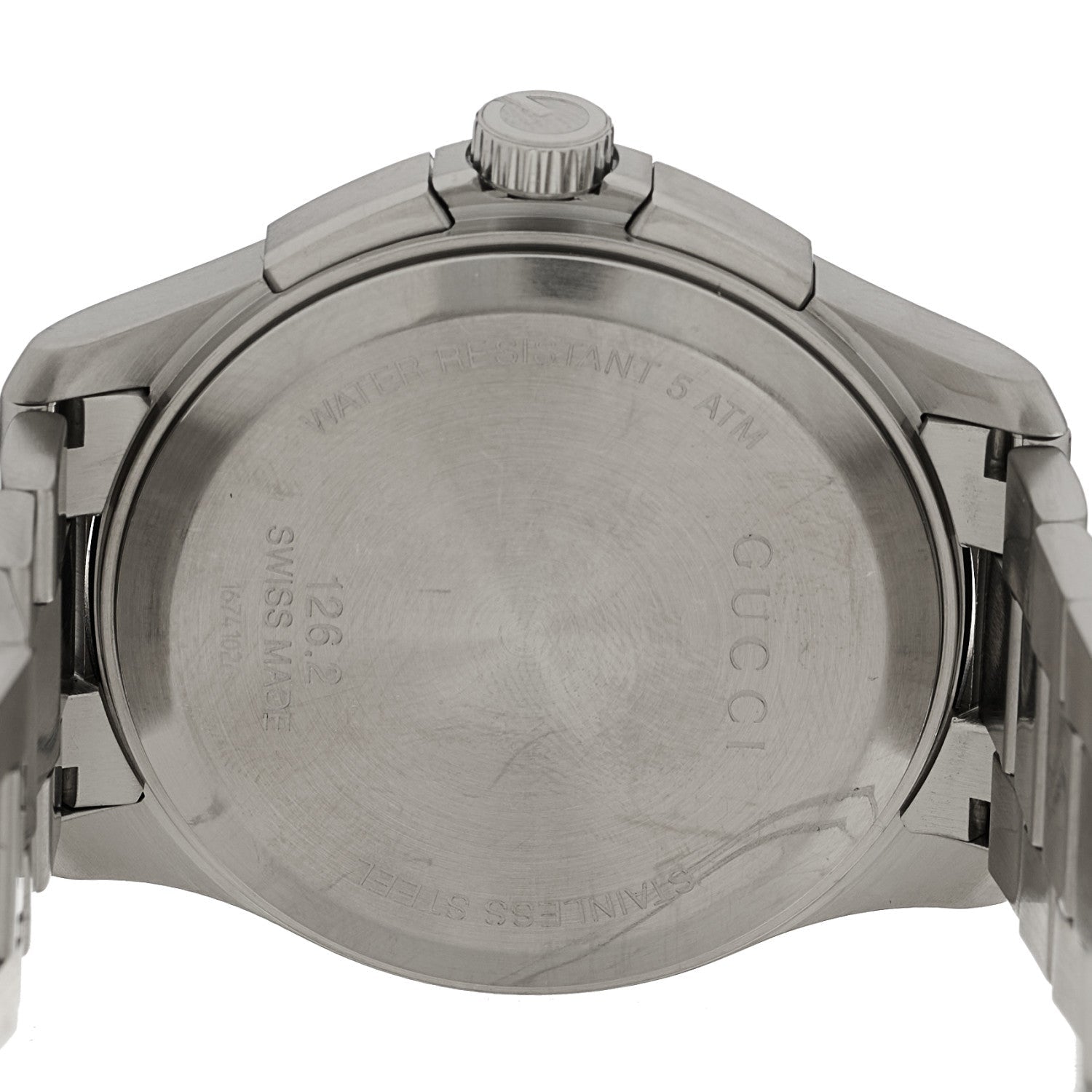 Stainless Steel 44mm G-Timeless Chronograph Quartz Watch Black
