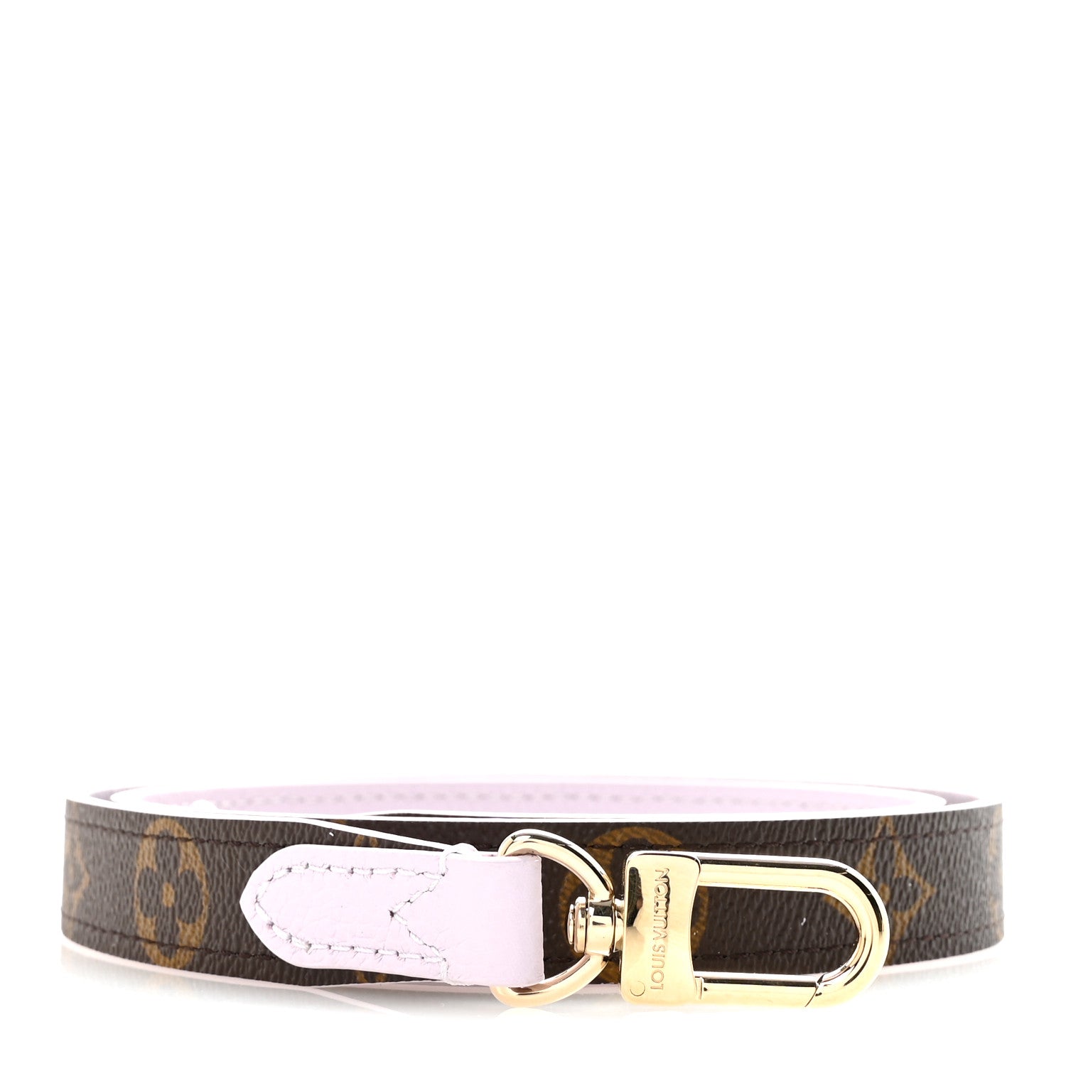 Monogram Neverfull Inside Out Bandouliere BB Shoulder Strap Misty Lilac