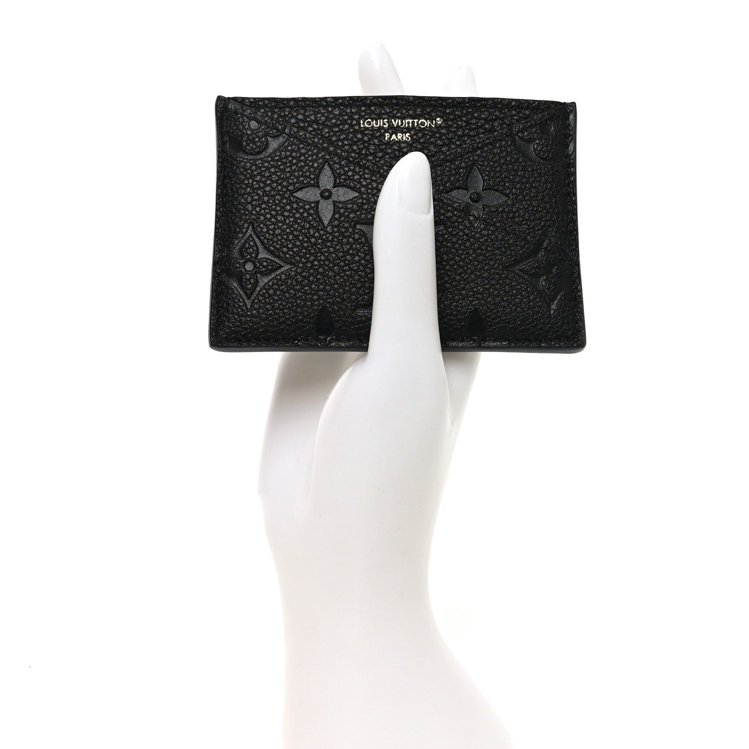 Empreinte Criss Cross Card Holder Black
