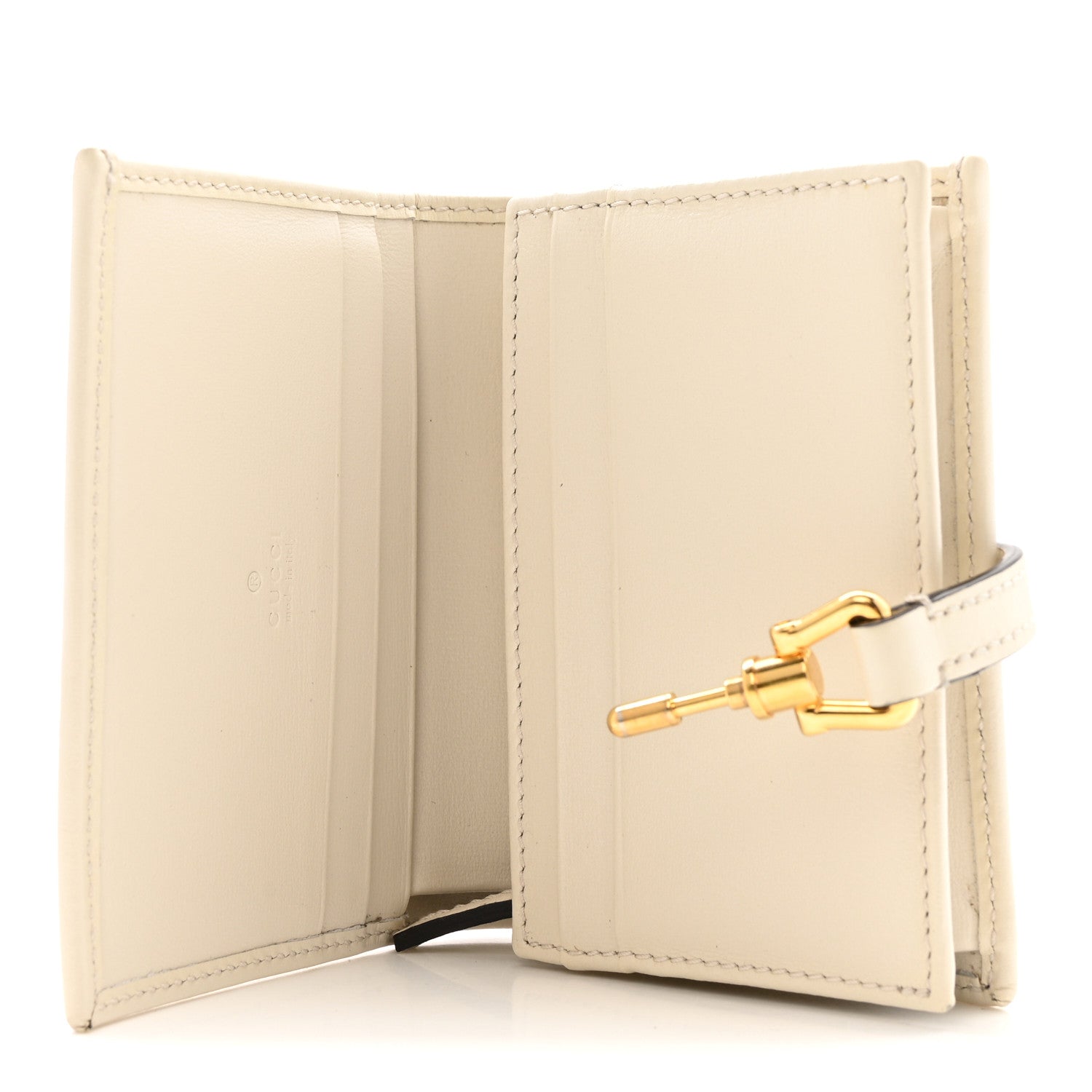 Calfskin Jackie 1961 Card Case Mystic White