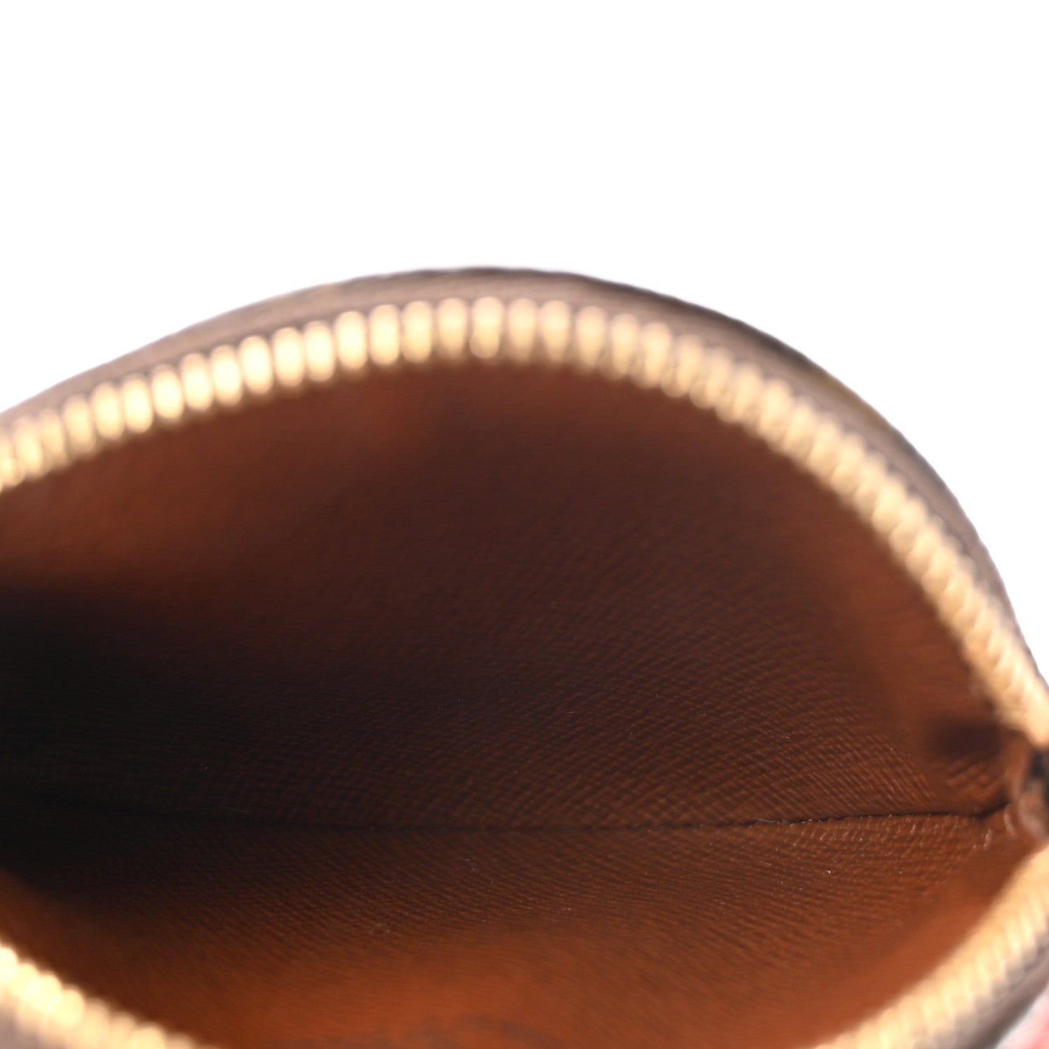 Monogram Round Coin Purse