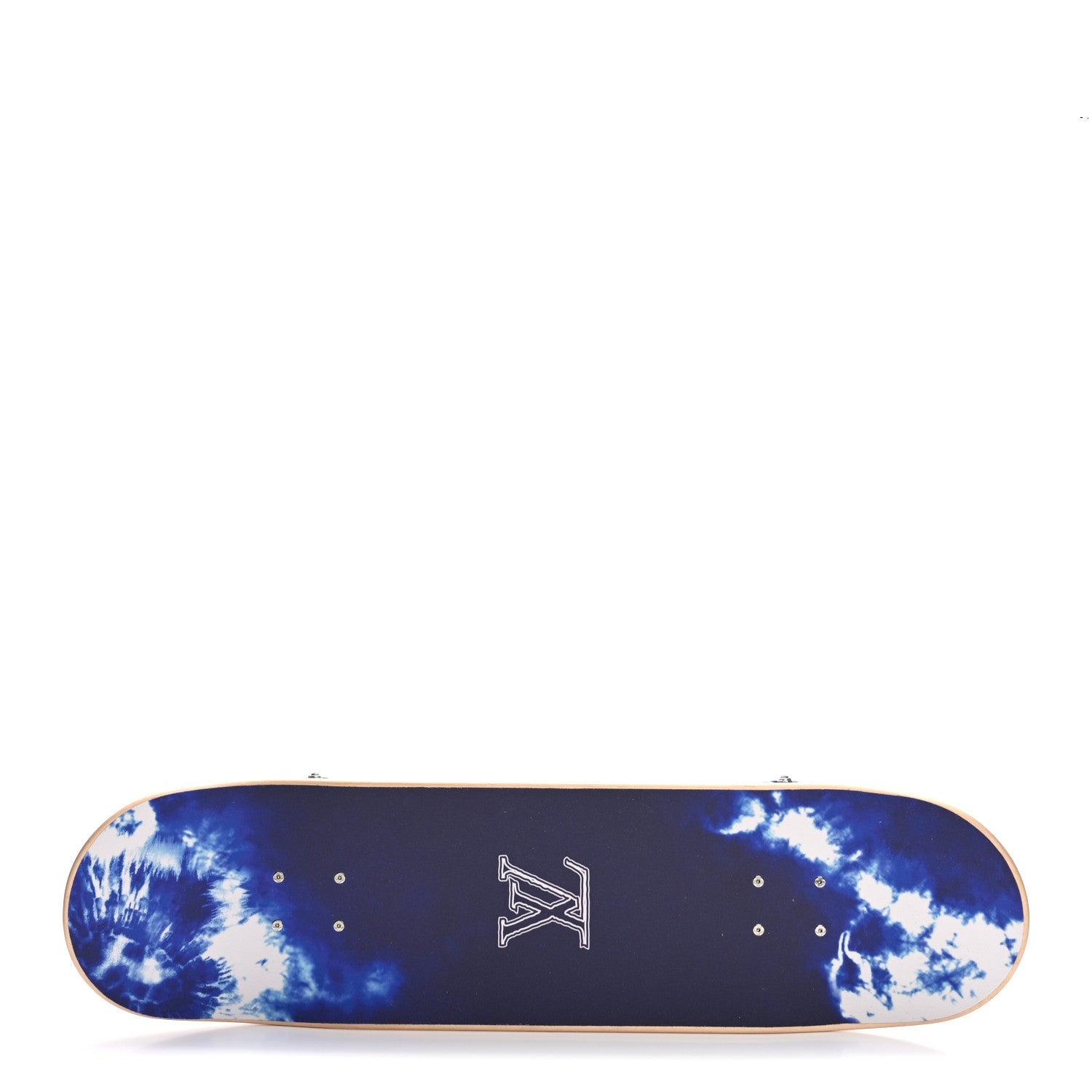 Monogram Bandana Maple Wood Skateboard Blue