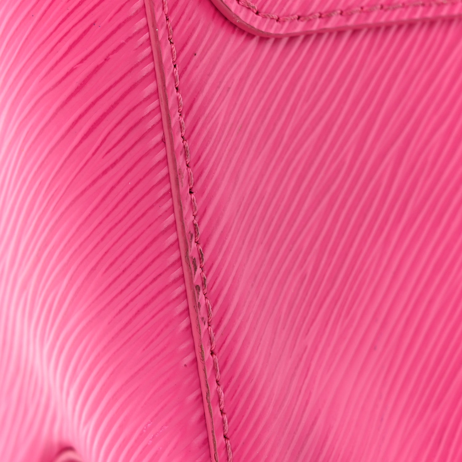 Epi Twist Braided Chain Shoulder Bag PM Rose Miami Pink