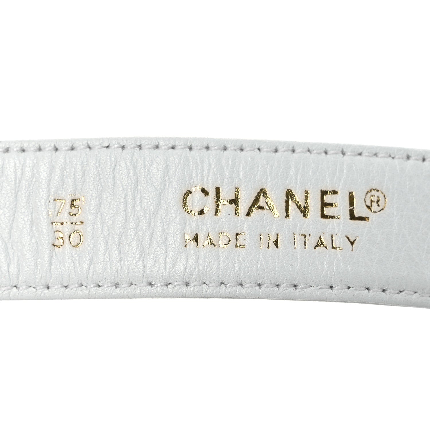 Lambskin Quilted Flap Waist Belt Bag 75 30 White