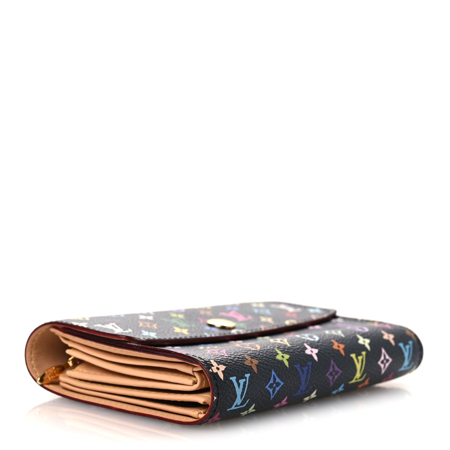 Monogram Multicolor Alexandra Wallet Black