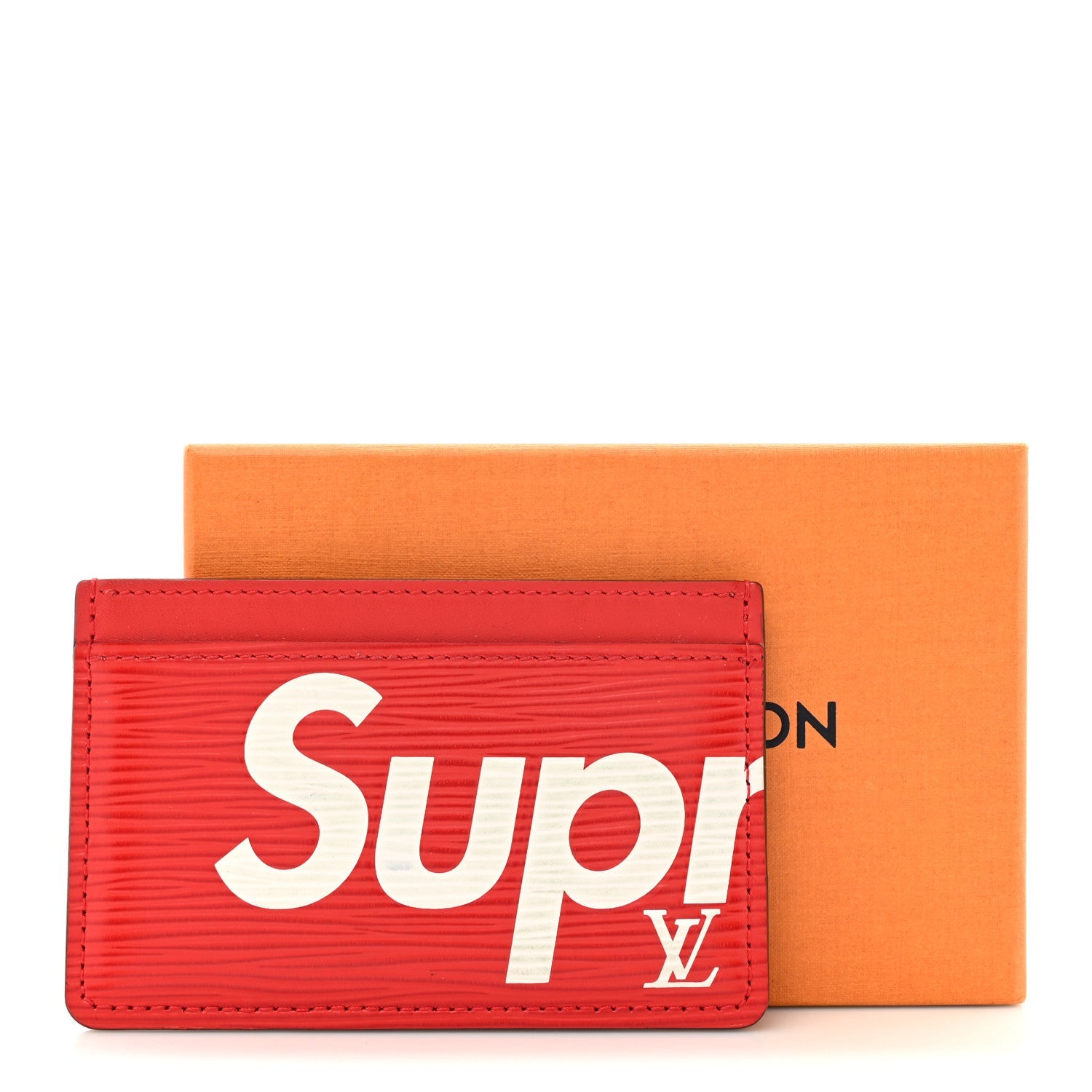 X SUPREME Epi Card Holder Red
