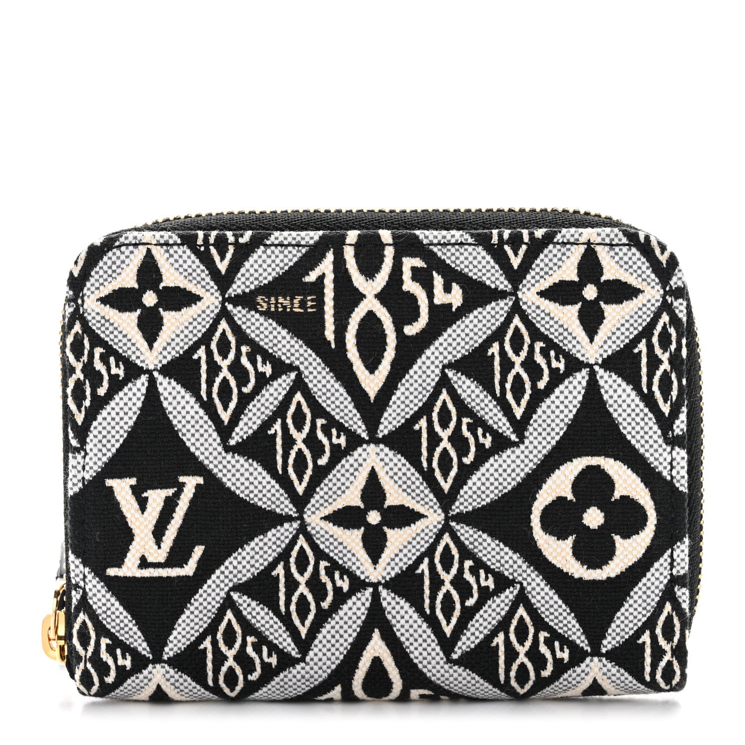 Jacquard Since 1854 Zippy Coin Purse Grey
