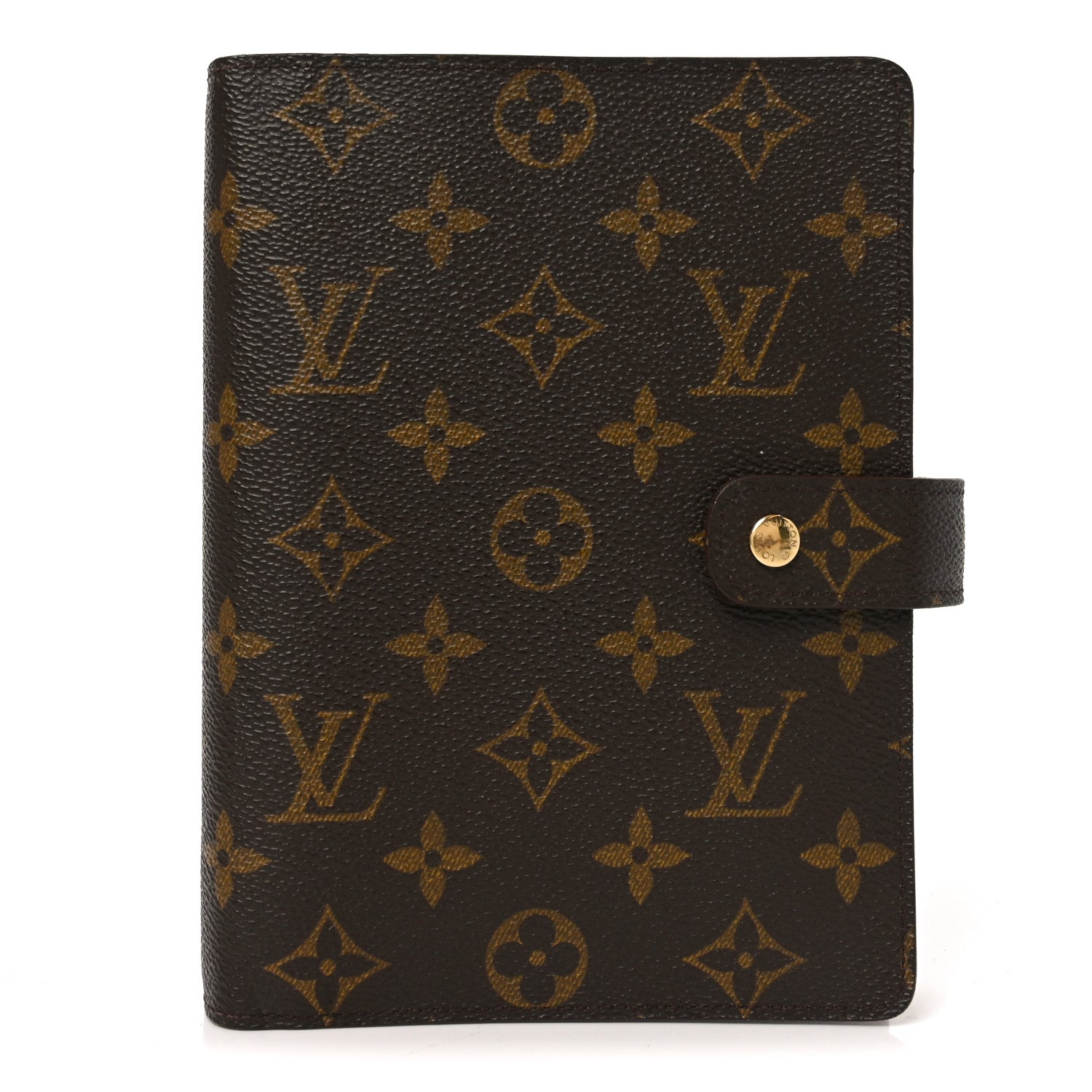 Monogram Medium Ring Agenda Cover