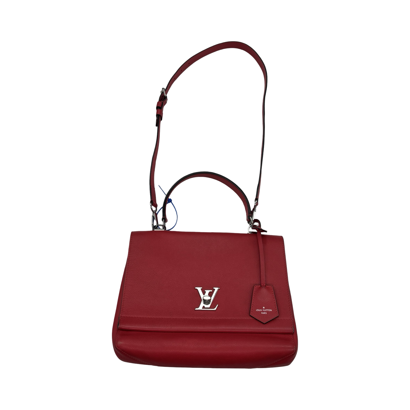 Handbag Luxury Designer By Louis Vuitton In Red, Size:Medium