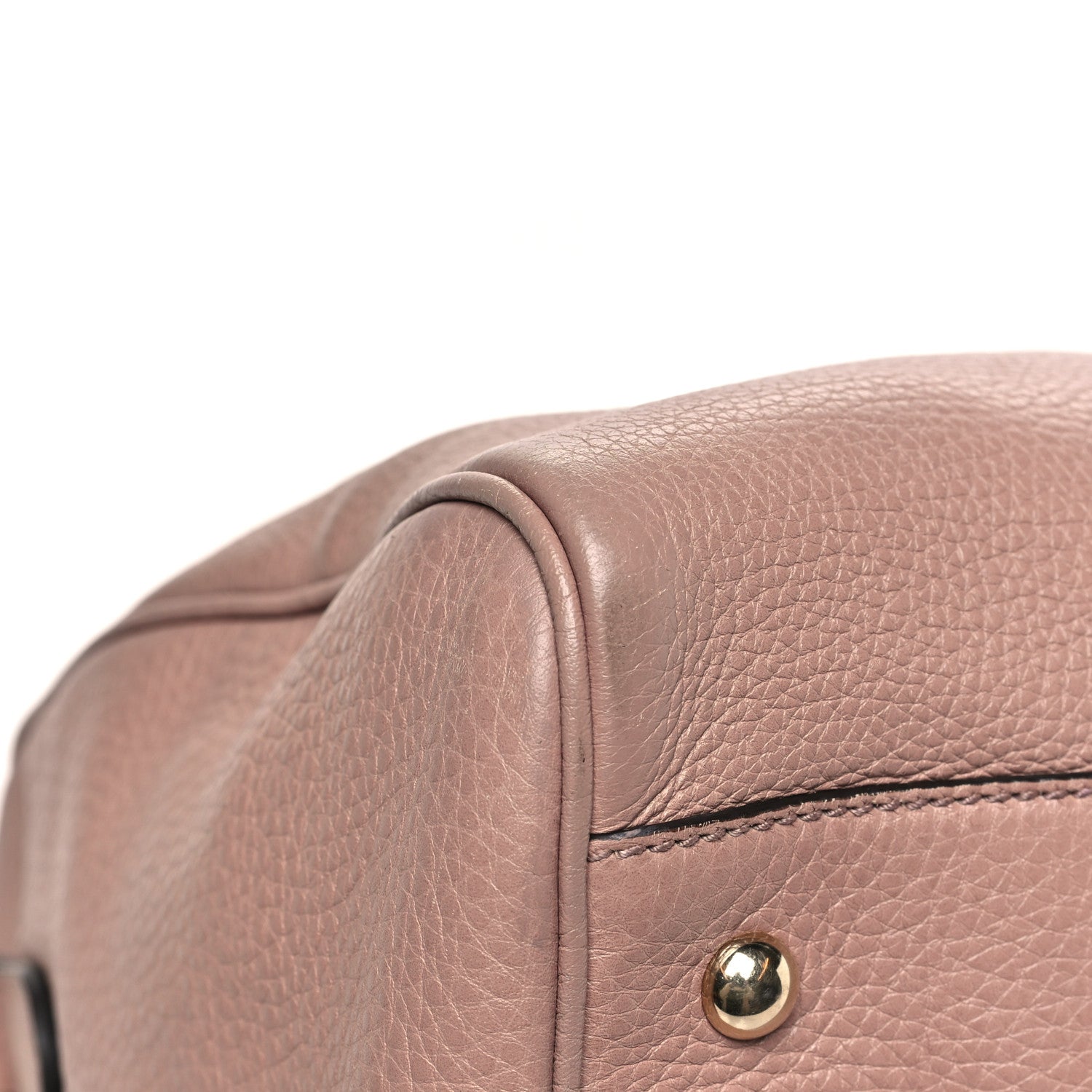 Calfskin Bamboo Medium Shopper Boston Pink