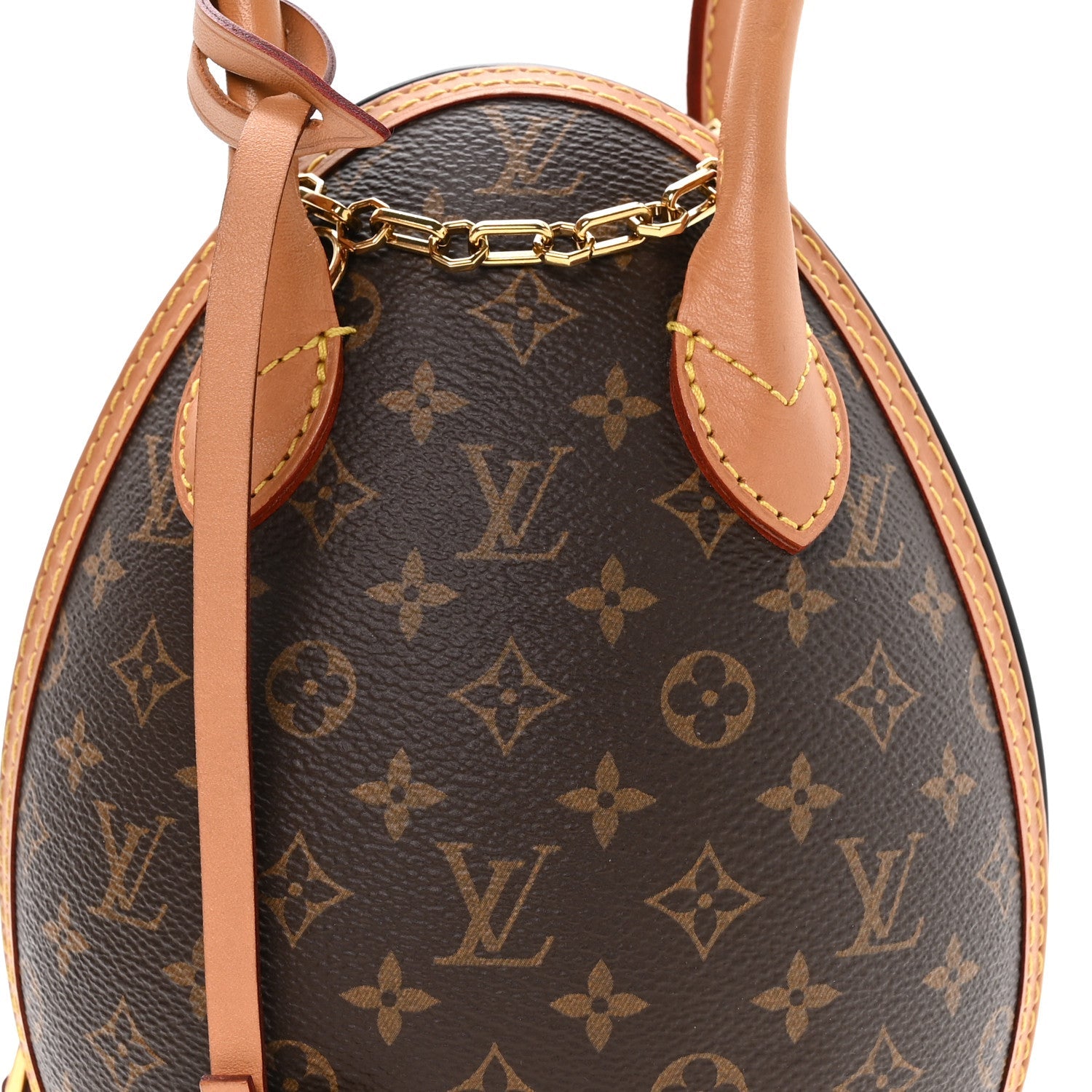 Monogram Egg Bag Black