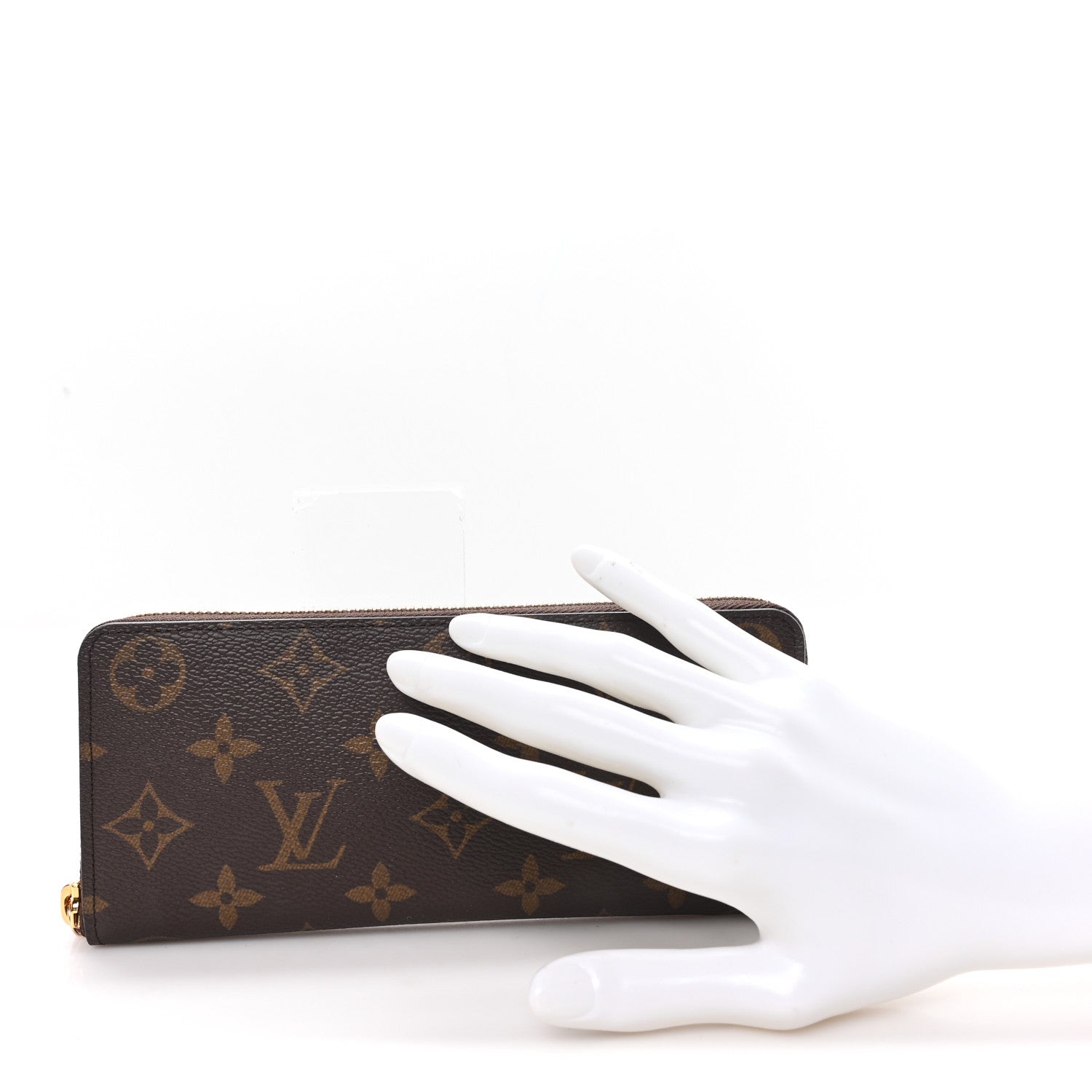 Monogram Clemence Wallet Fuchsia