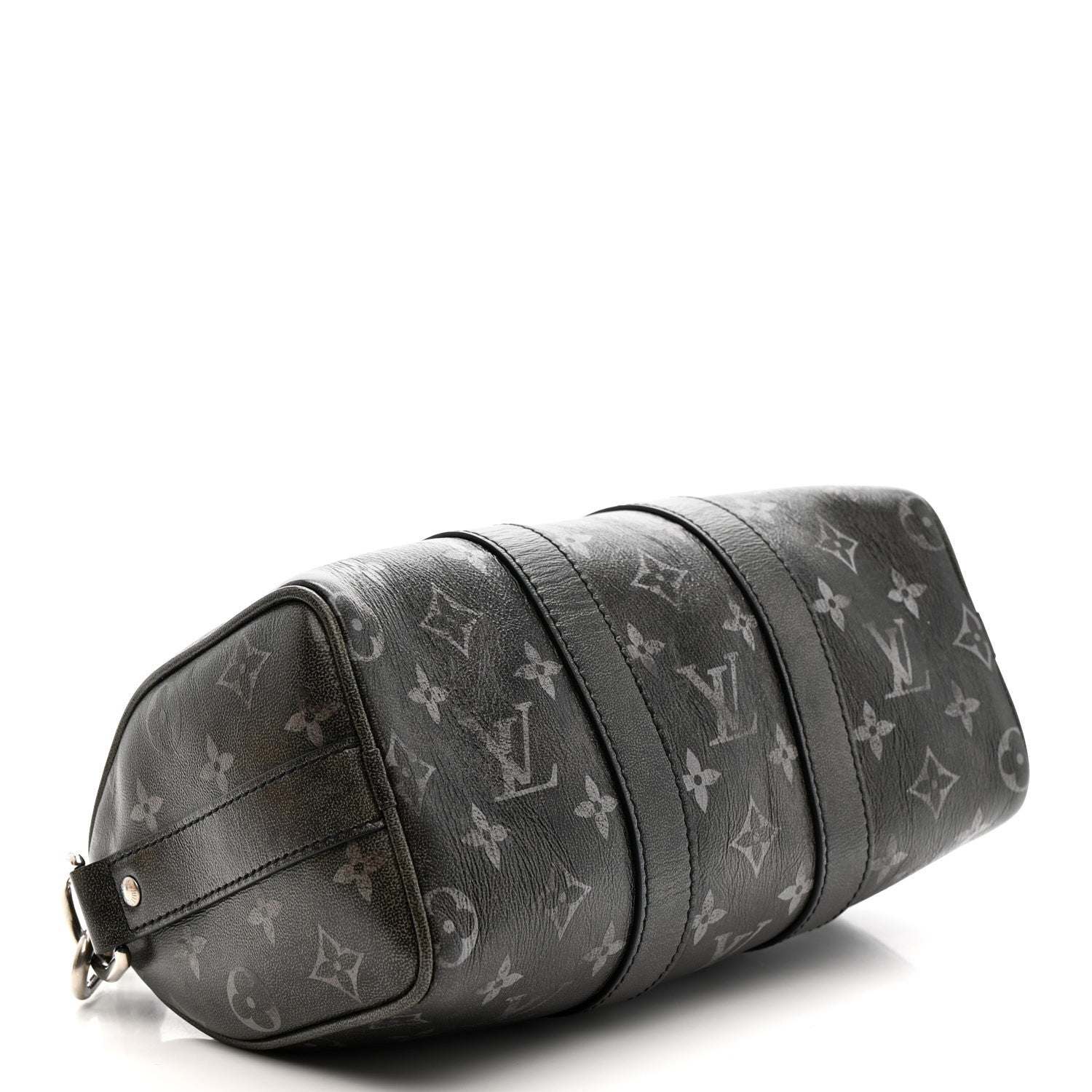 Brushed Monogram Eclipse Keepall Bandouliere 25