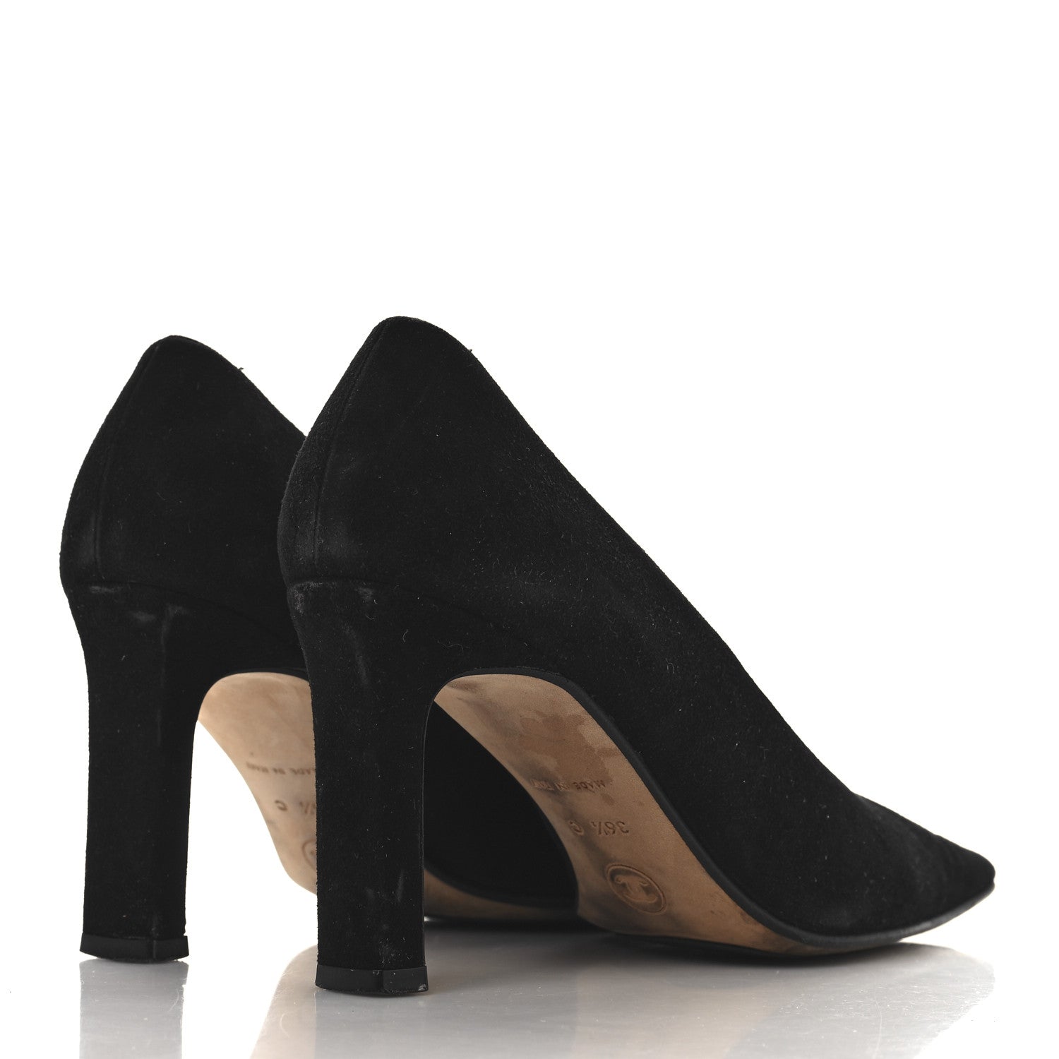 Suede CC Pumps 36.5 Black