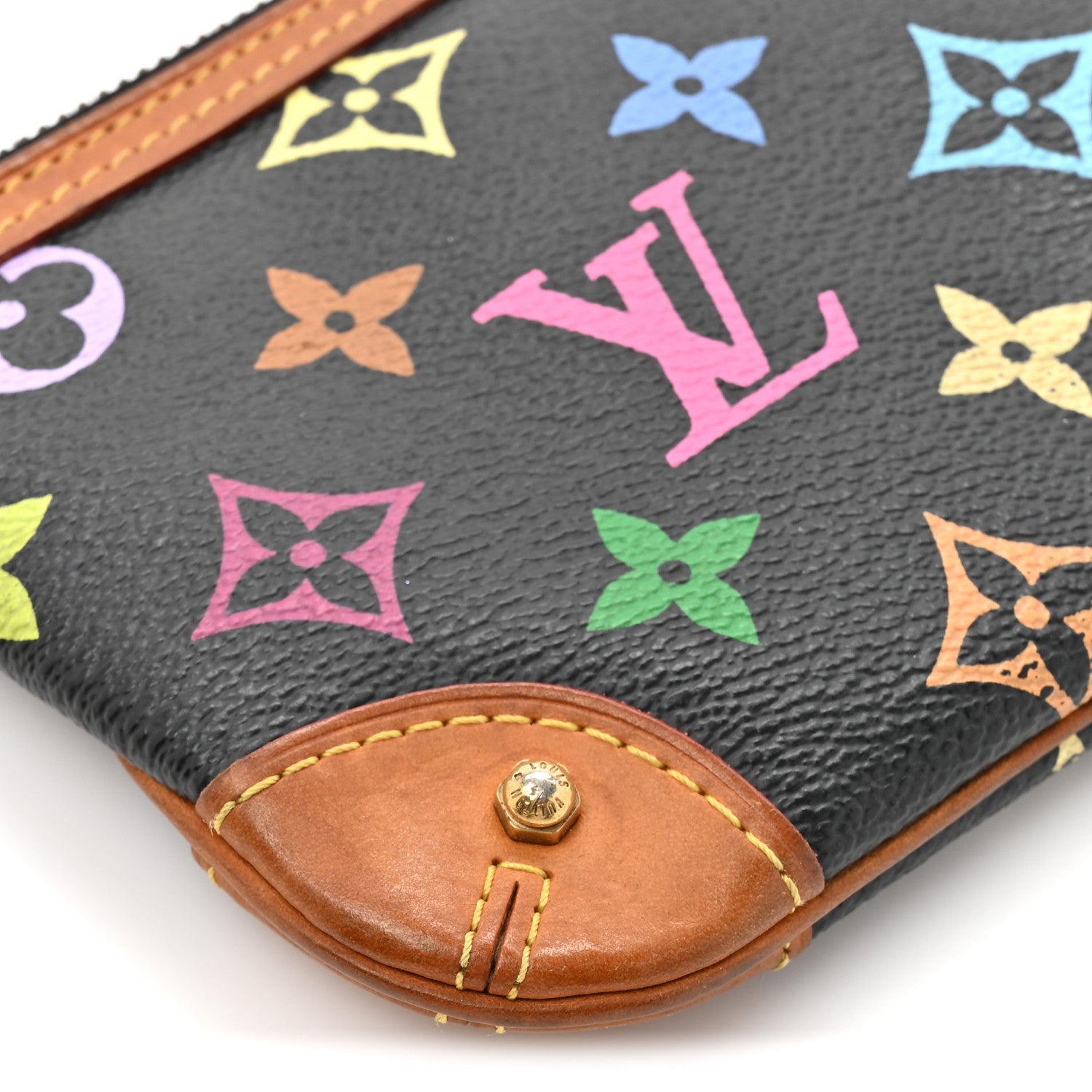 Monogram Multicolor Pochette Milla MM Black
