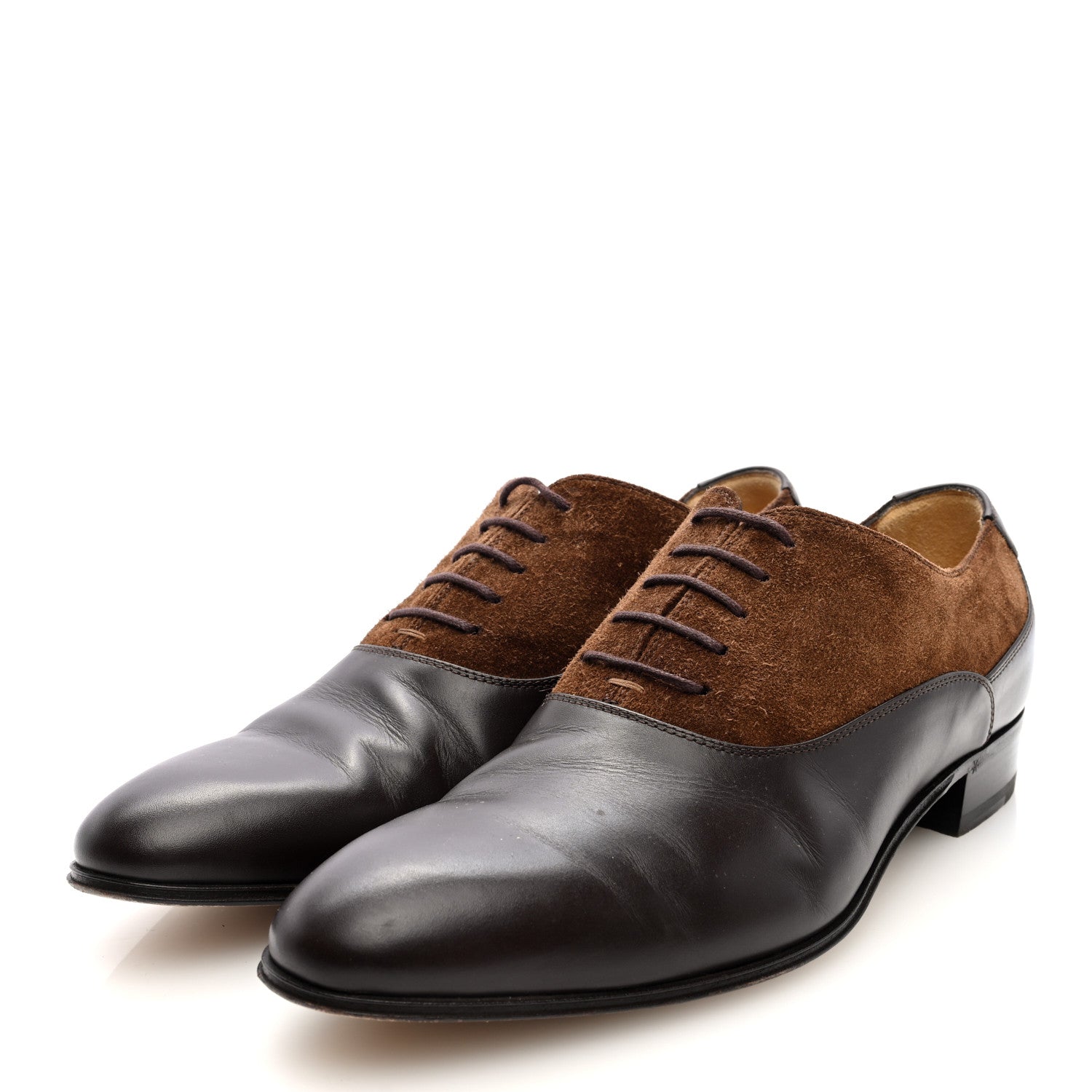 New Waxed Calfskin Supersofty Oxfords 9 Cocoa Brown Sugar