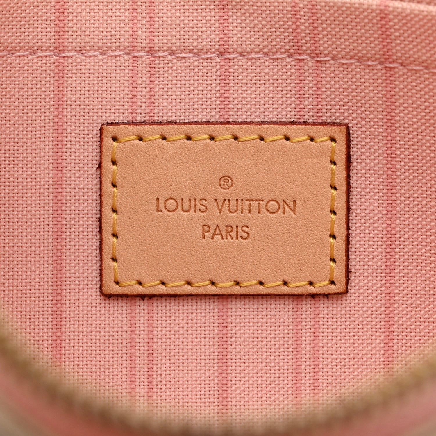 Damier Azur Neverfull MM GM Pochette Rose Ballerine