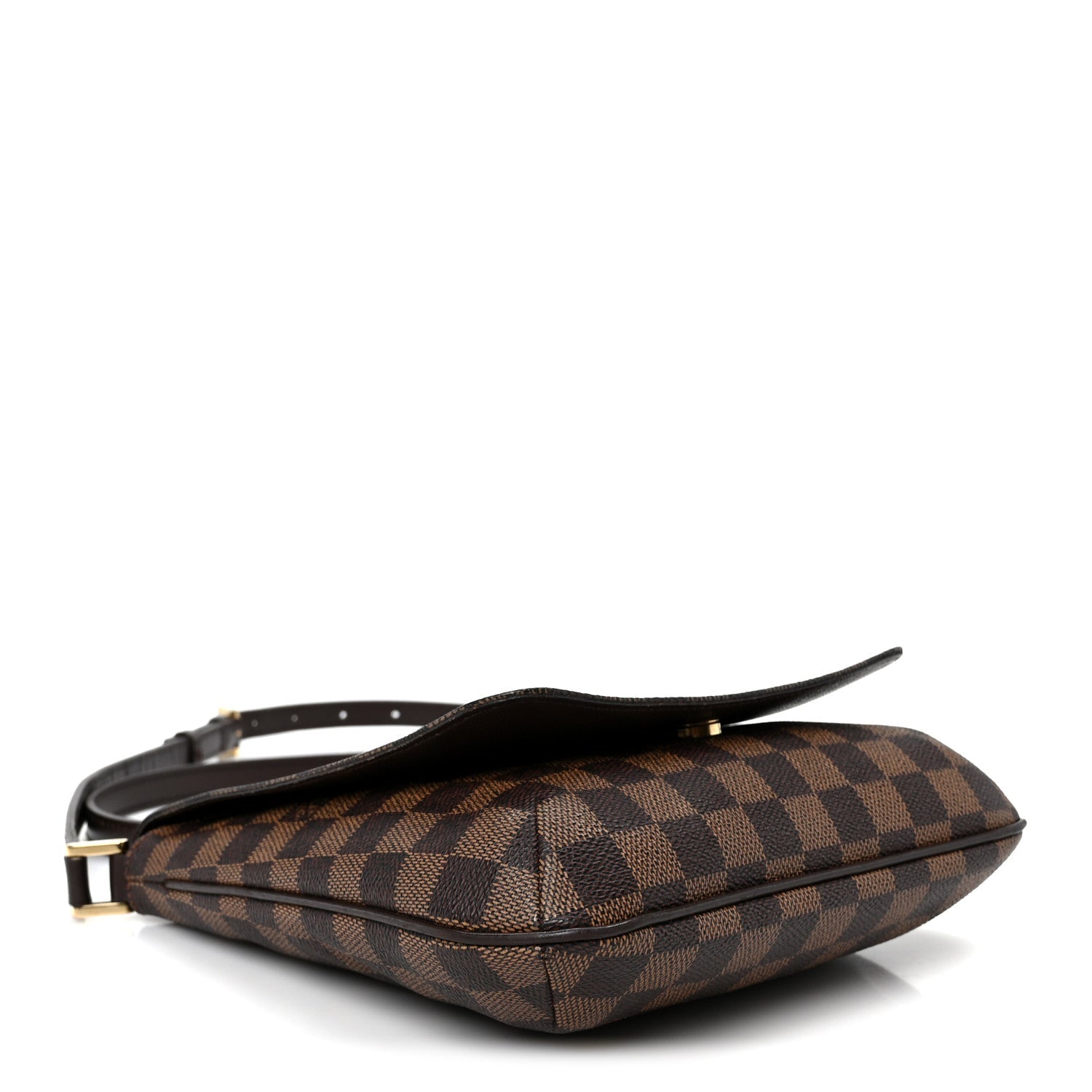 Damier Ebene Musette Salsa Long Strap