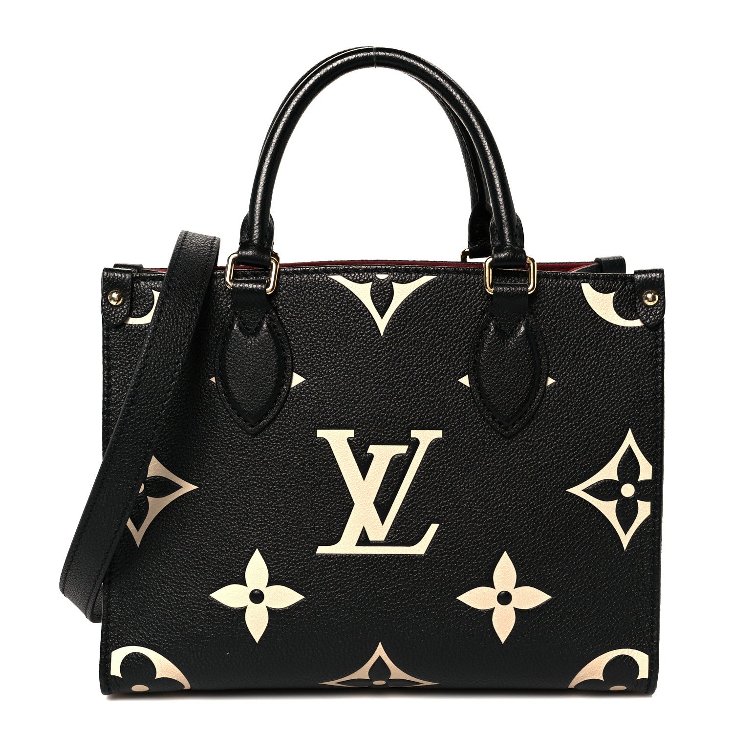 Empreinte Monogram Giant Onthego PM Black Beige