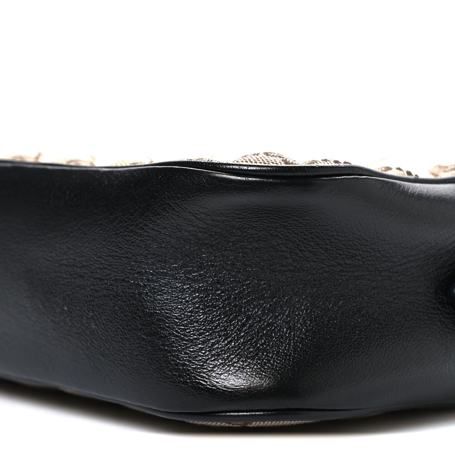 Monogram Matelasse Diagonal Small GG Marmont Chain Shoulder Bag Beige Black