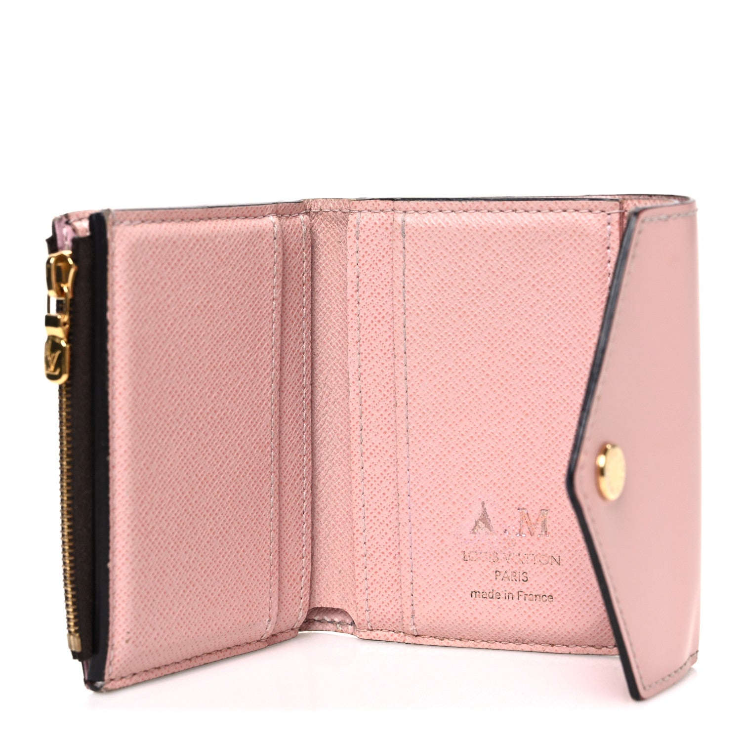 Monogram Zoe Wallet Rose Ballerine