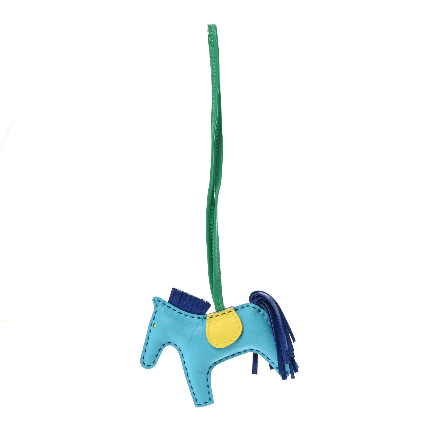Milo Lambskin Grigri Rodeo Horse Bag Charm PM Rose Shocking Bleu Azteque Bleu Electrique Menthe Soufre Violet