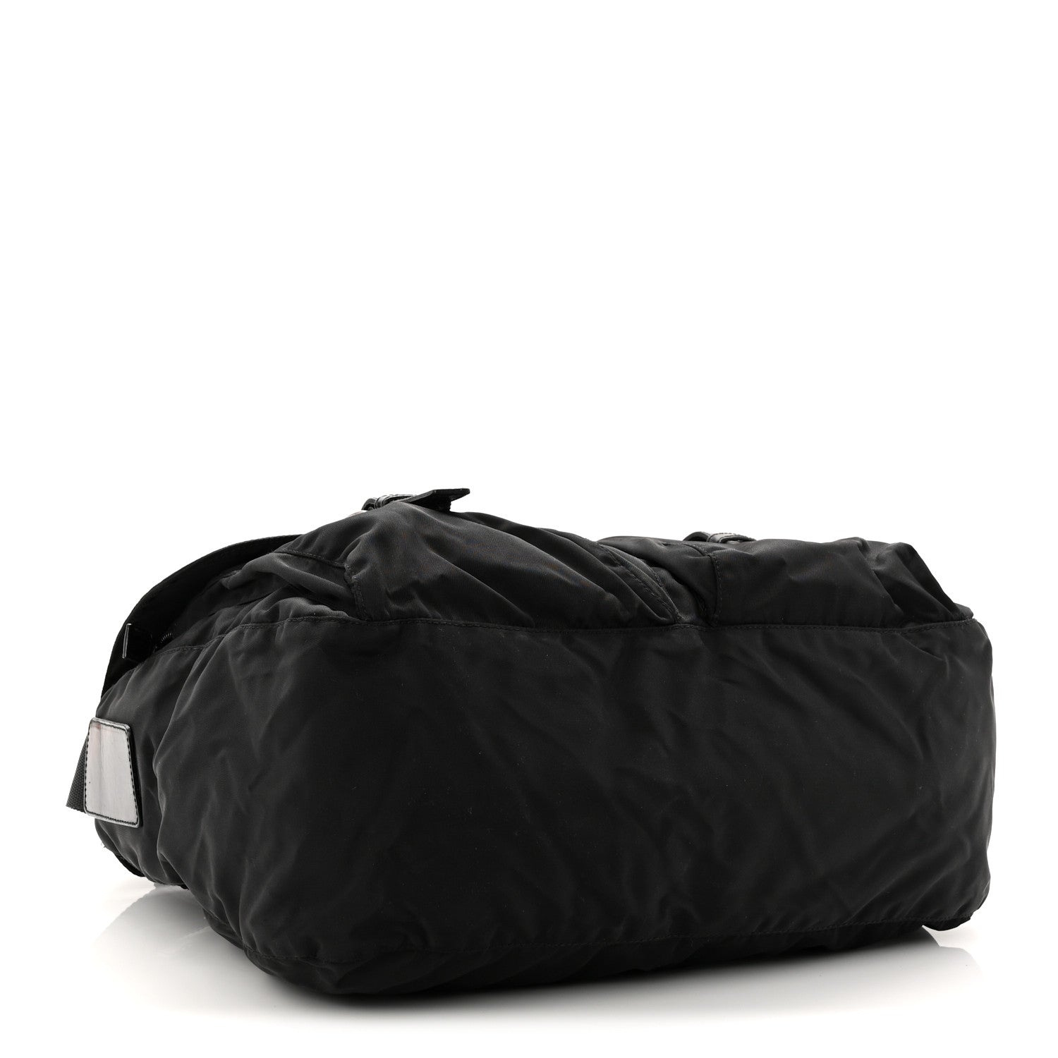 Tessuto Nylon Messenger Bag Black