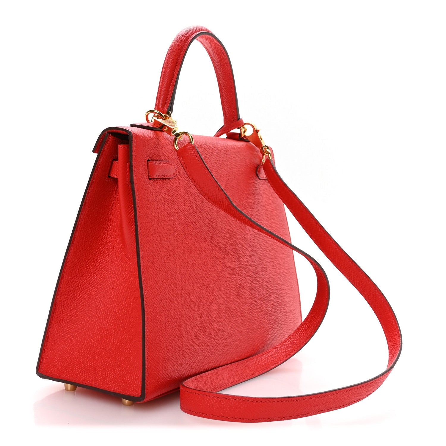 Epsom Kelly Sellier 25 Rouge De Coeur