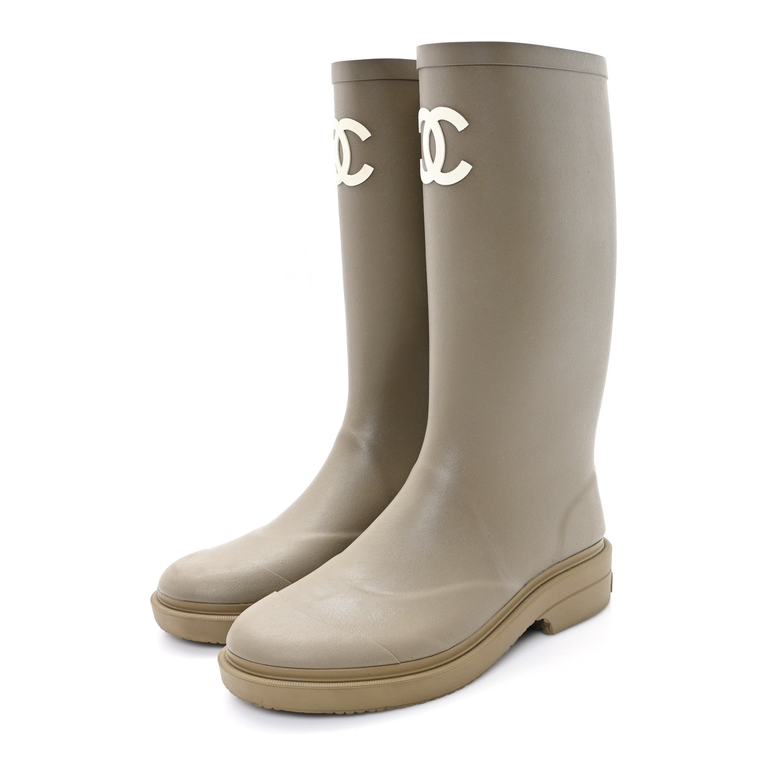 Caoutchouk CC High Boots 37 Khaki