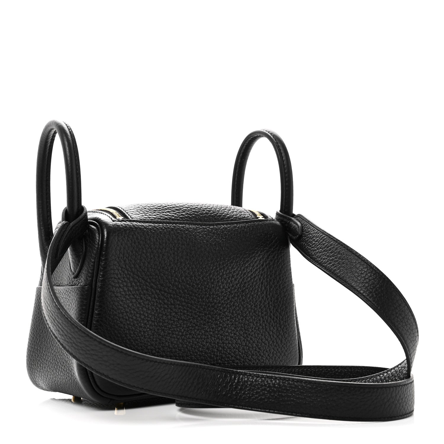 Taurillon Clemence Mini Lindy 20 Black