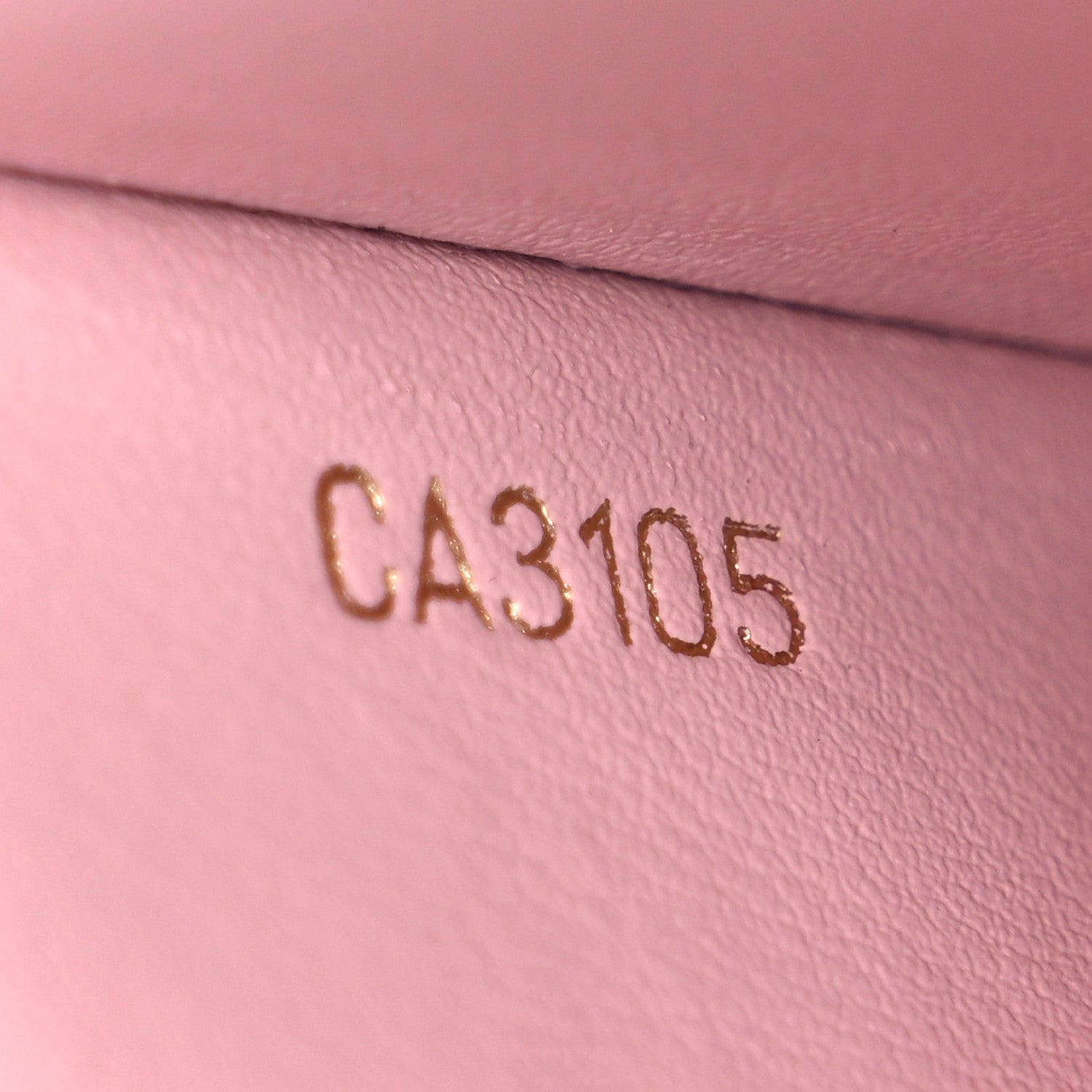 Damier Ebene Caissa Card Holder Rose Ballerine