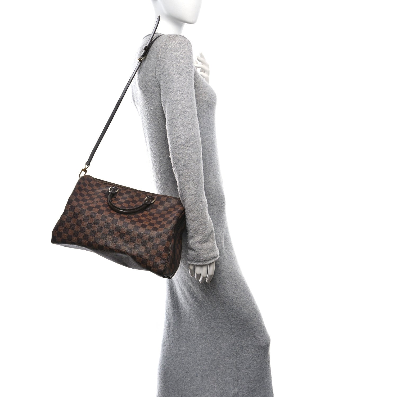 Damier Ebene Speedy Bandouliere 35
