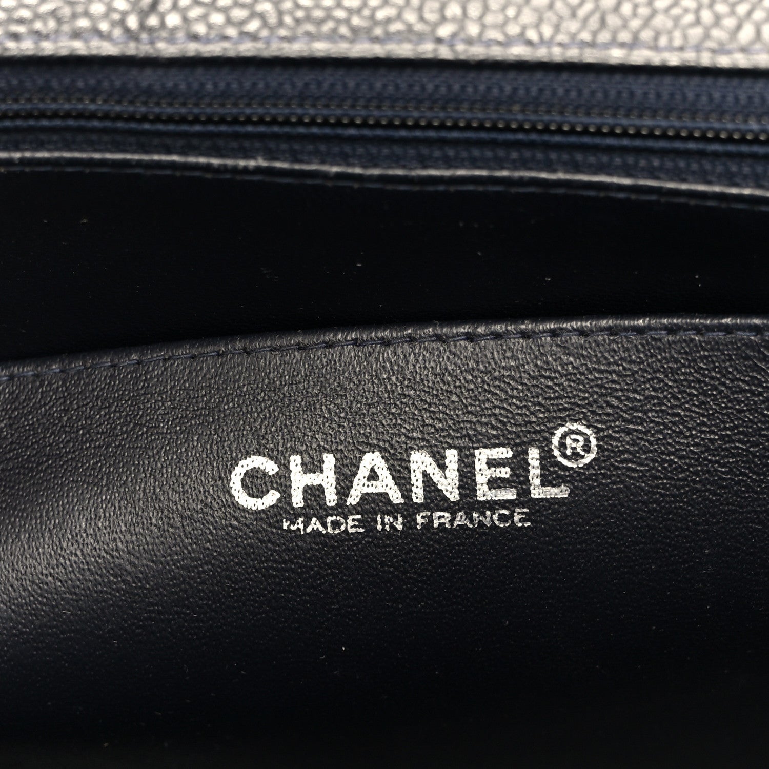 Caviar Jumbo Single Flap Black