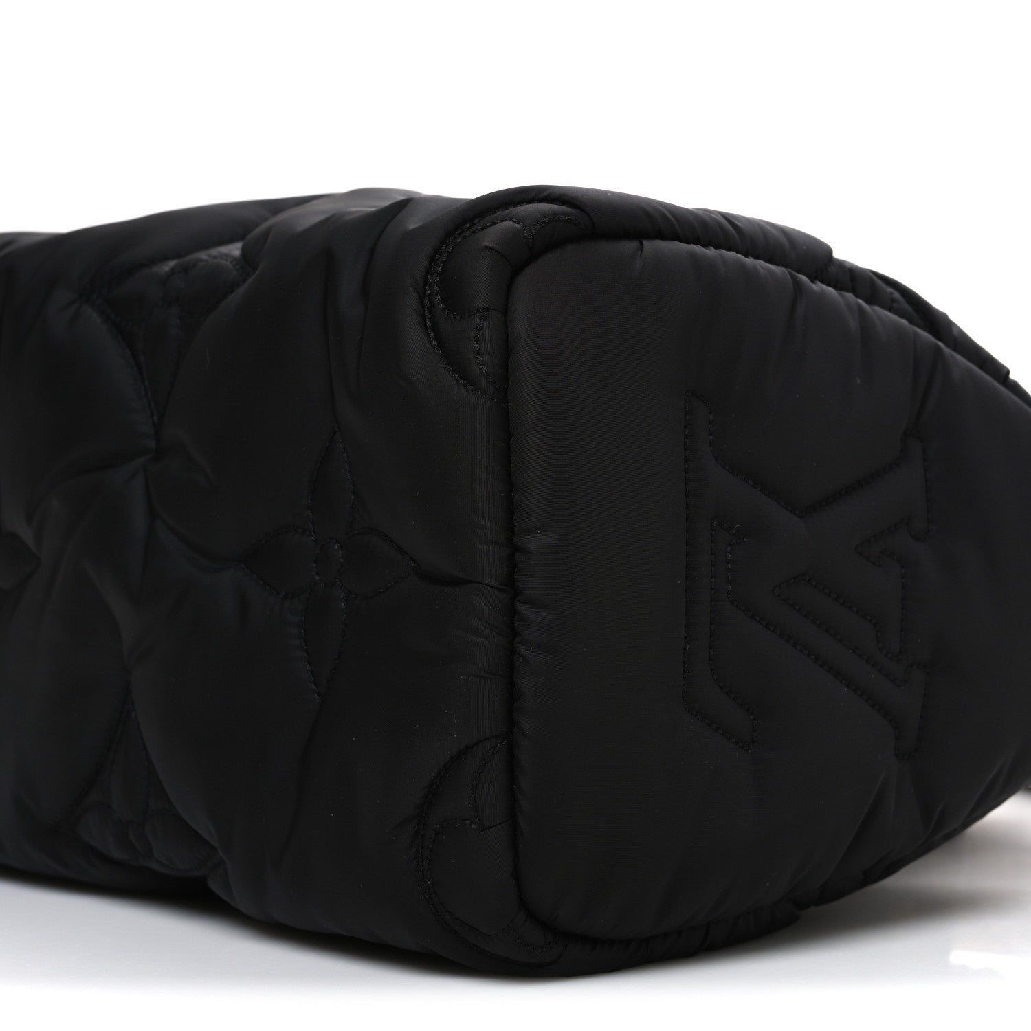 Econyl Mini Monogram Pillow Speedy Bandouliere 25 Black