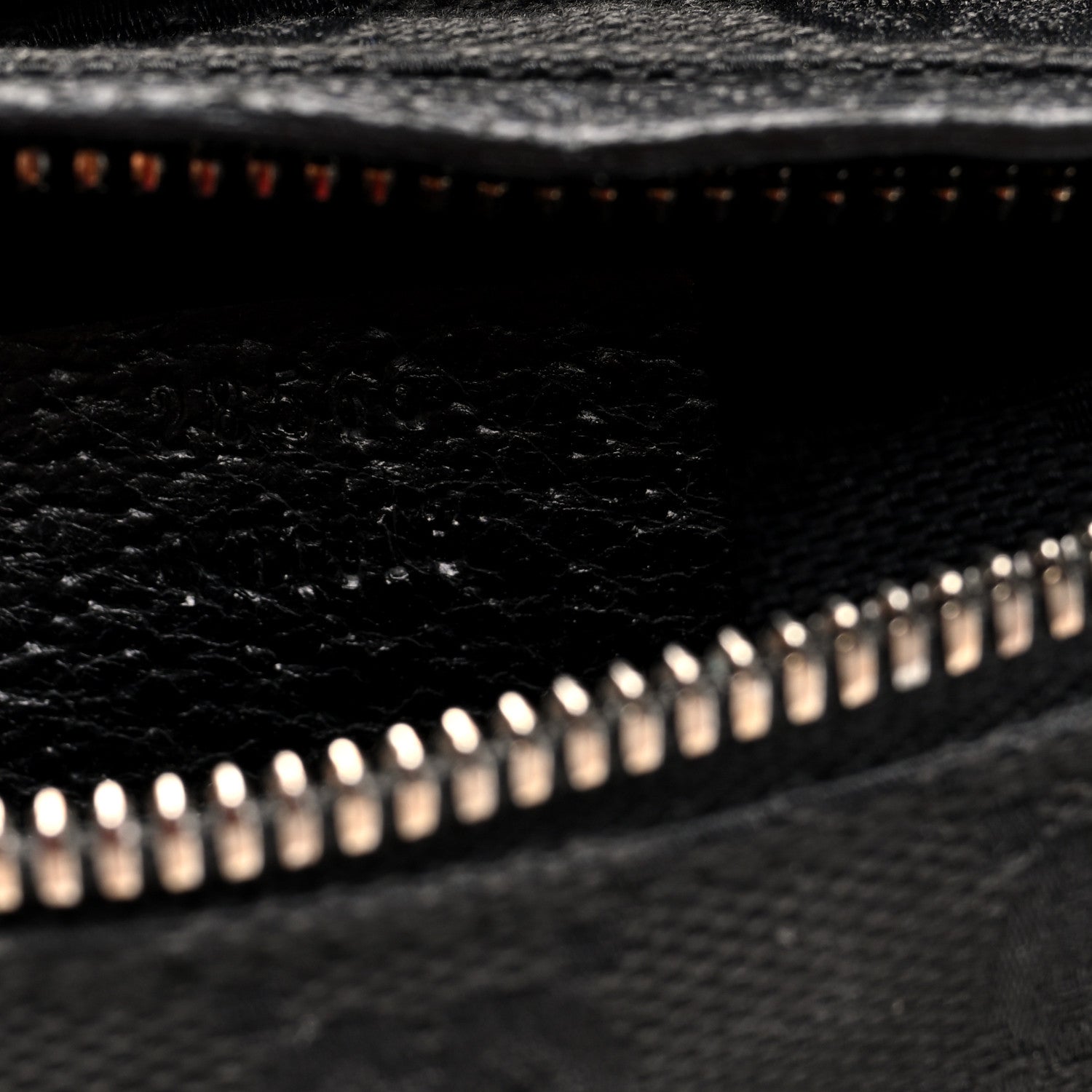 GG Monogram Double Pocket Belt Bag Black