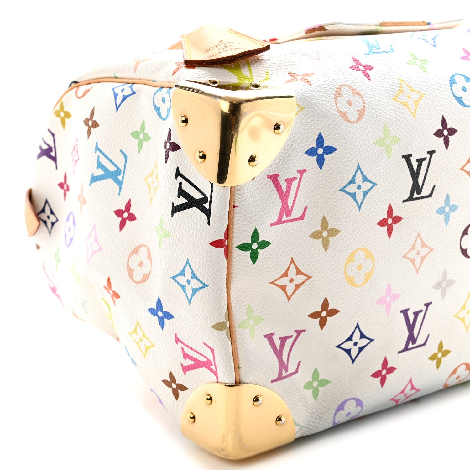 Monogram Multicolor Speedy 30 White
