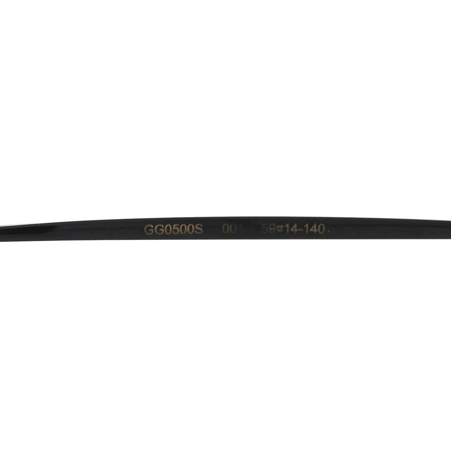 Aviator Sunglasses GG0500S Black