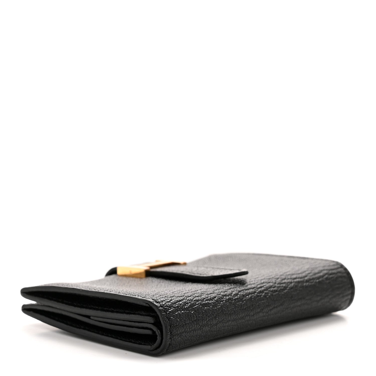 Chevre Mysore Mini Bearn Wallet Black