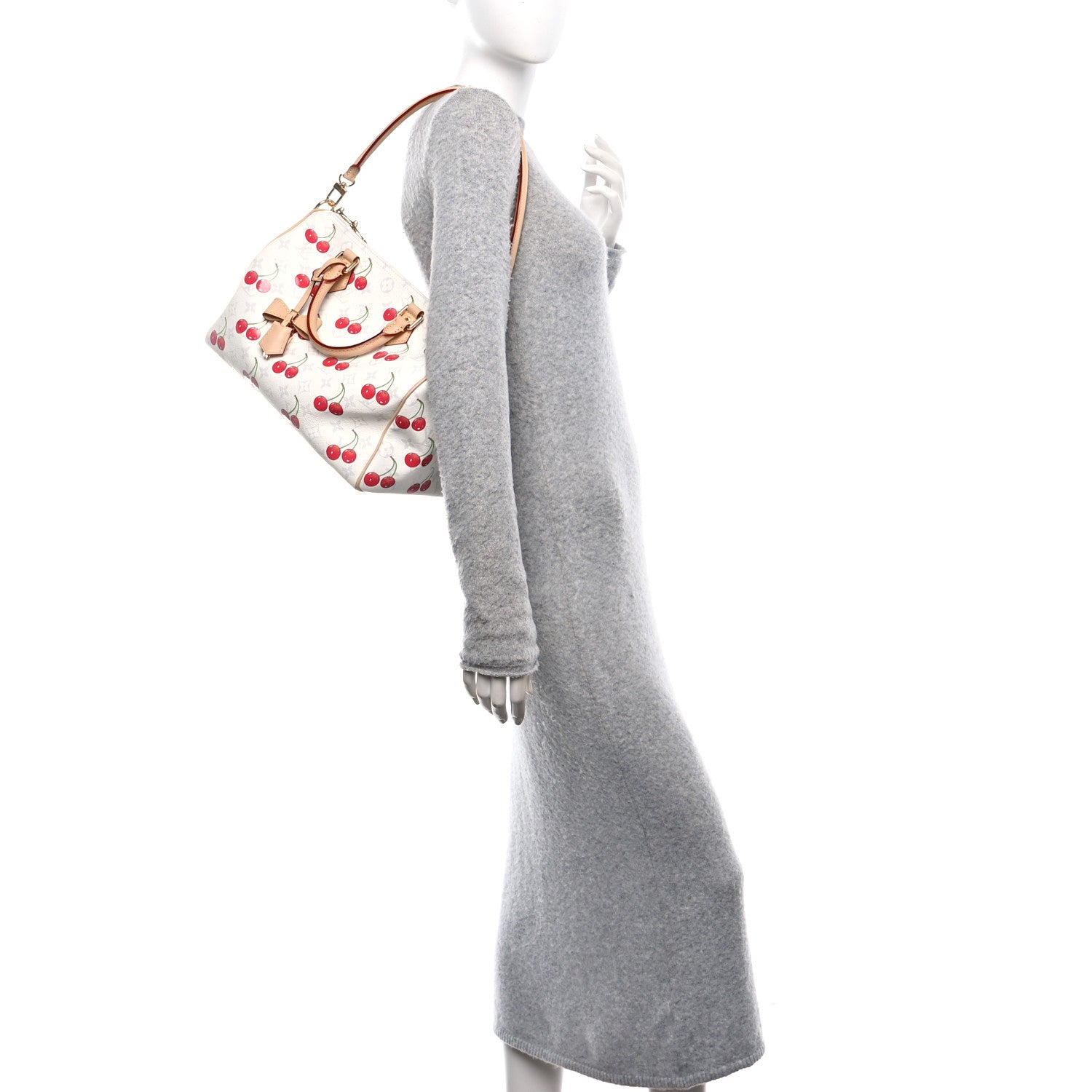 LV X TM Monogram Cerises Speedy Soft Bandouliere 30
