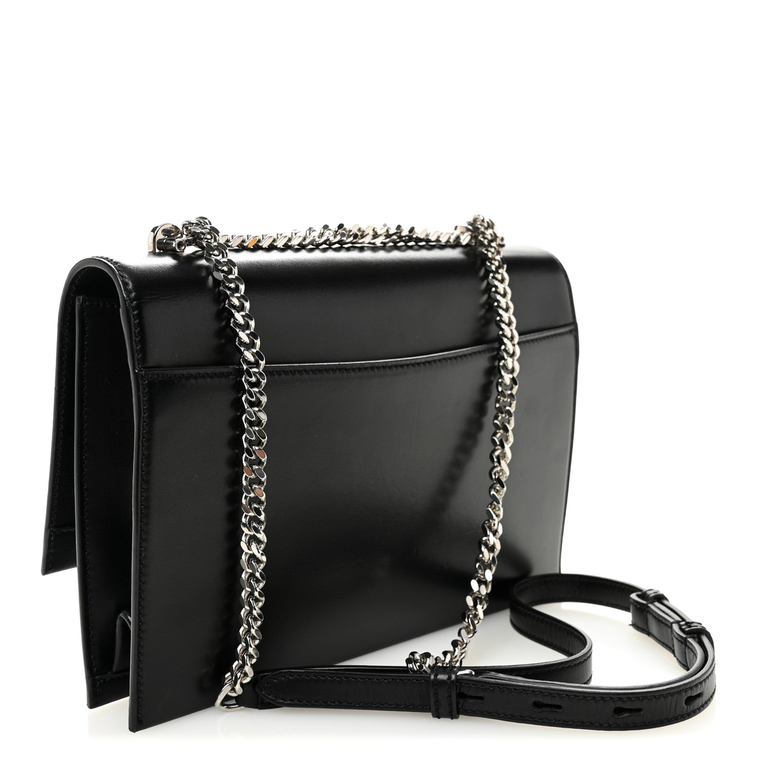 Calfskin Medium Chain Babylone Black