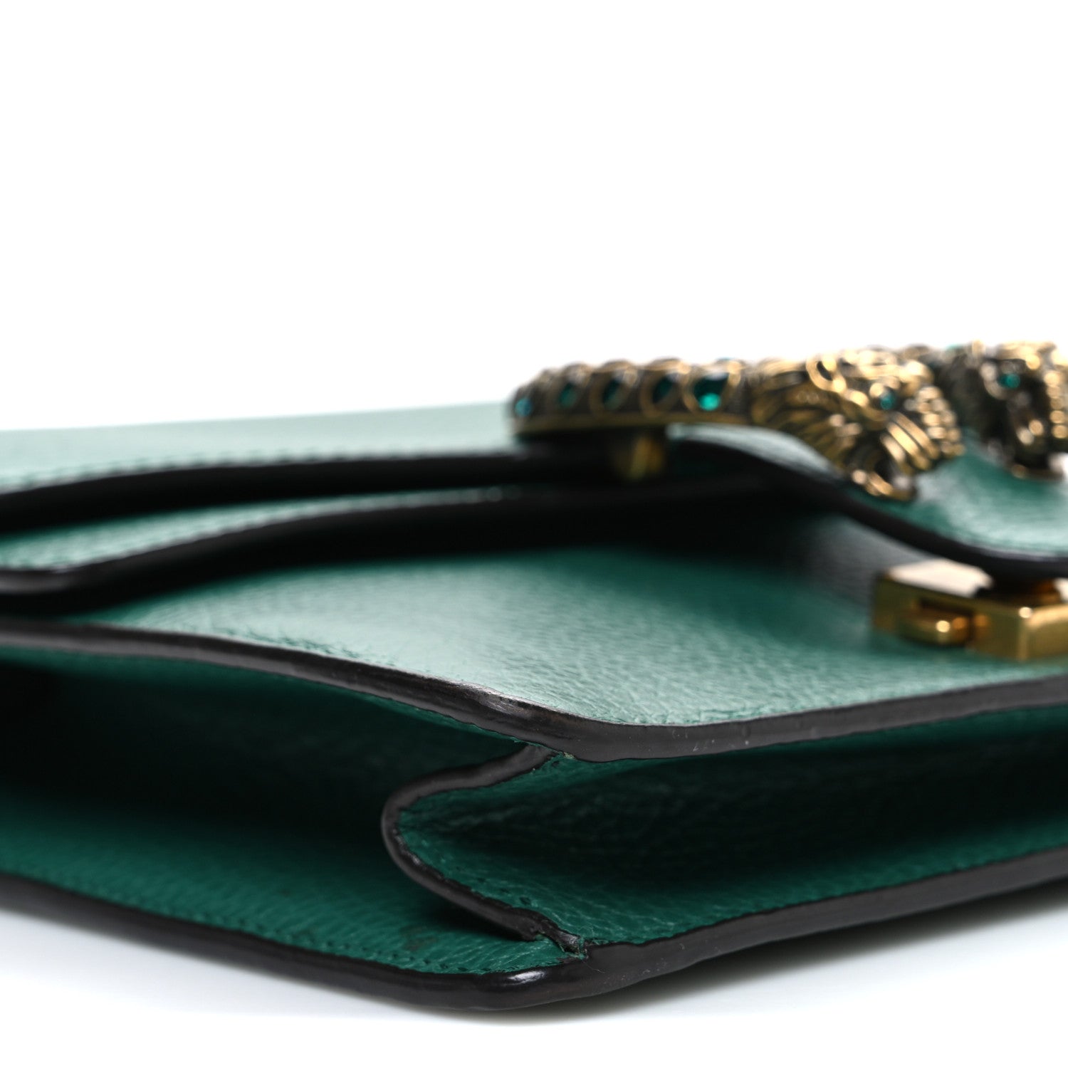 Calfskin Mini Dionysus Shoulder Bag Emerald