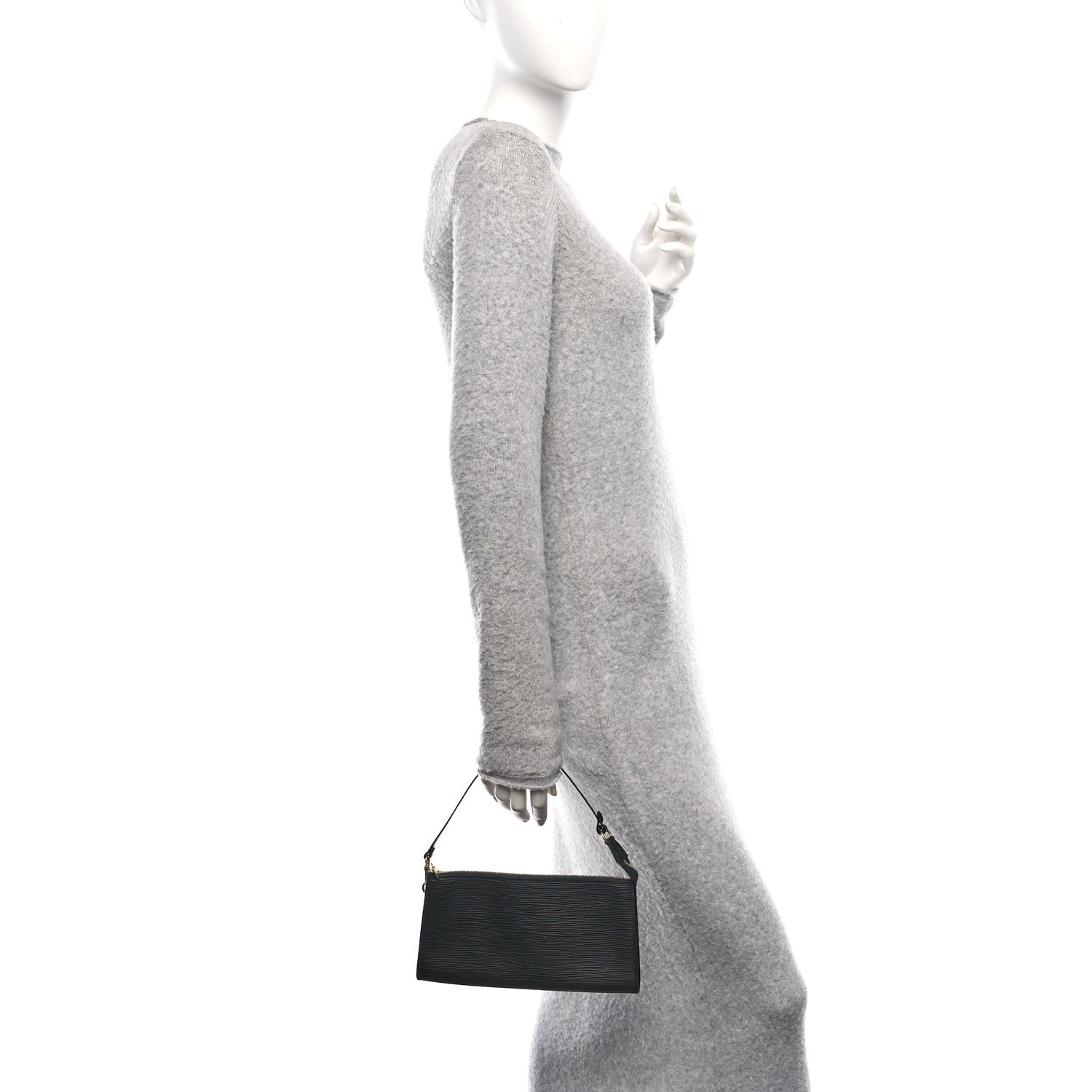 Epi Pochette Accessories 24 Black