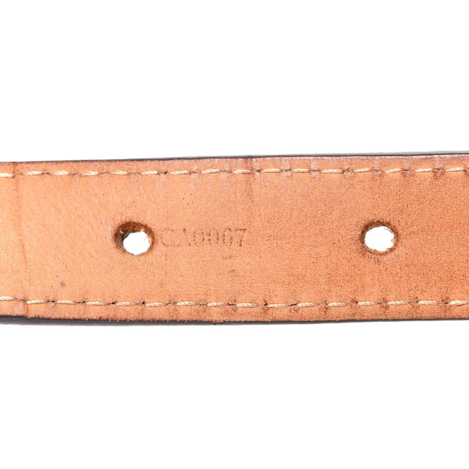 Monogram 20mm Initiales Belt 80/32