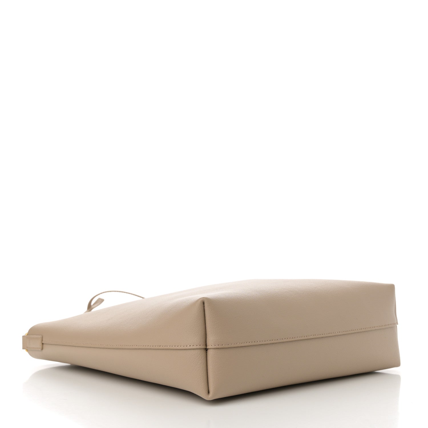 Calfskin Toy Shopping Tote Nude Powder