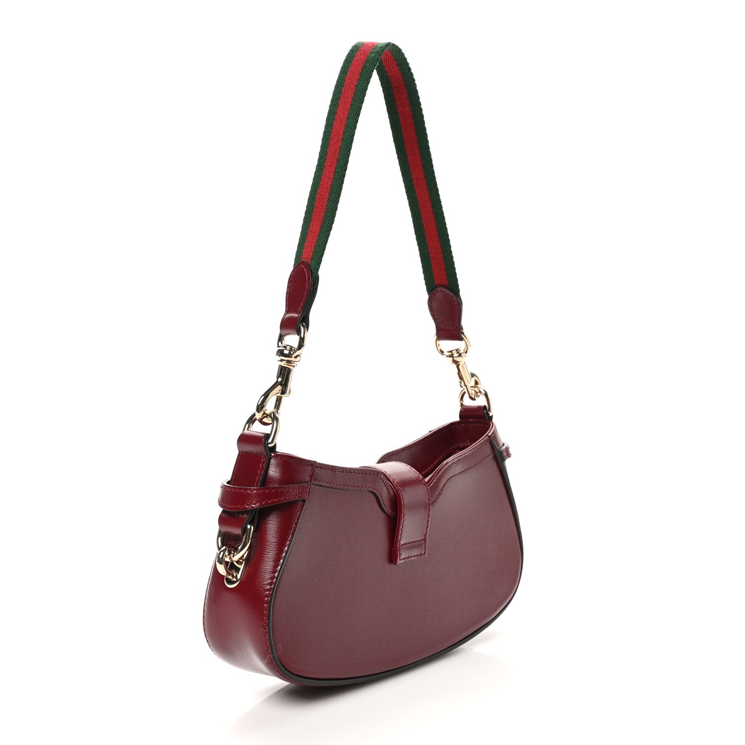 Boarded Dyana Lux Mini Moon Side Shoulder Bag Rosso Ancora